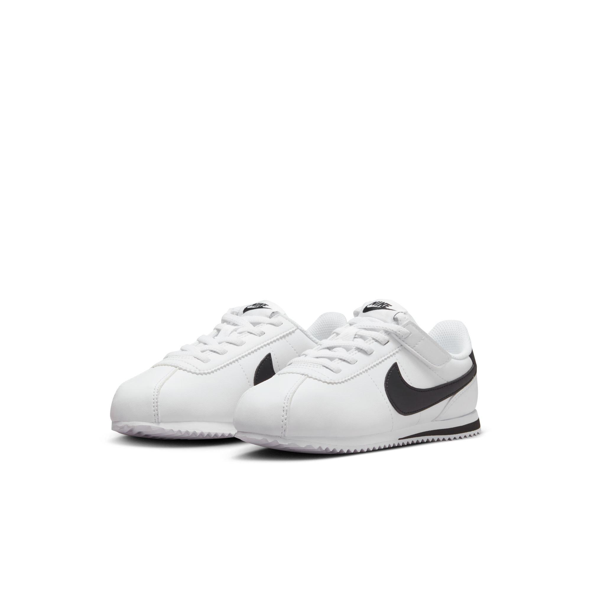 Nike Cortez EasyOn Preschool Boys' "White/Black" Shoe