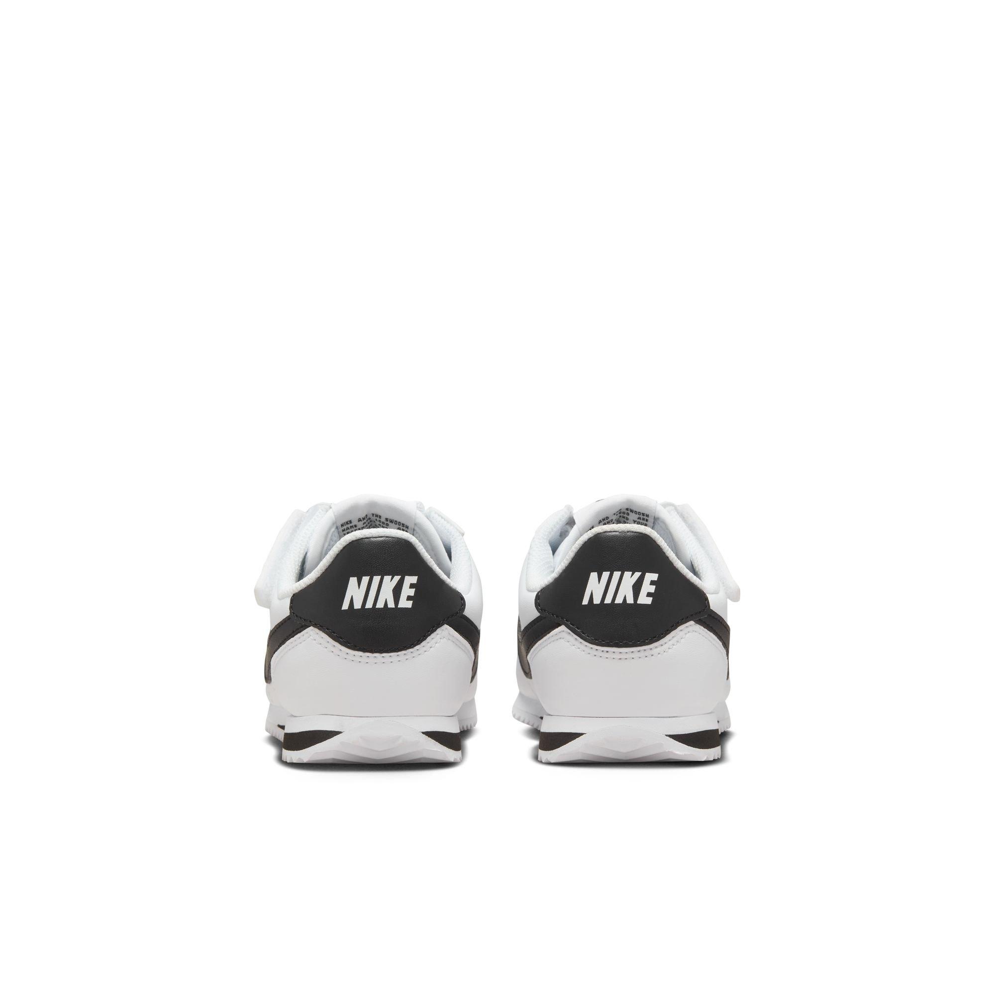 Nike Cortez EasyOn "White/Black" Preschool Boys' Shoe