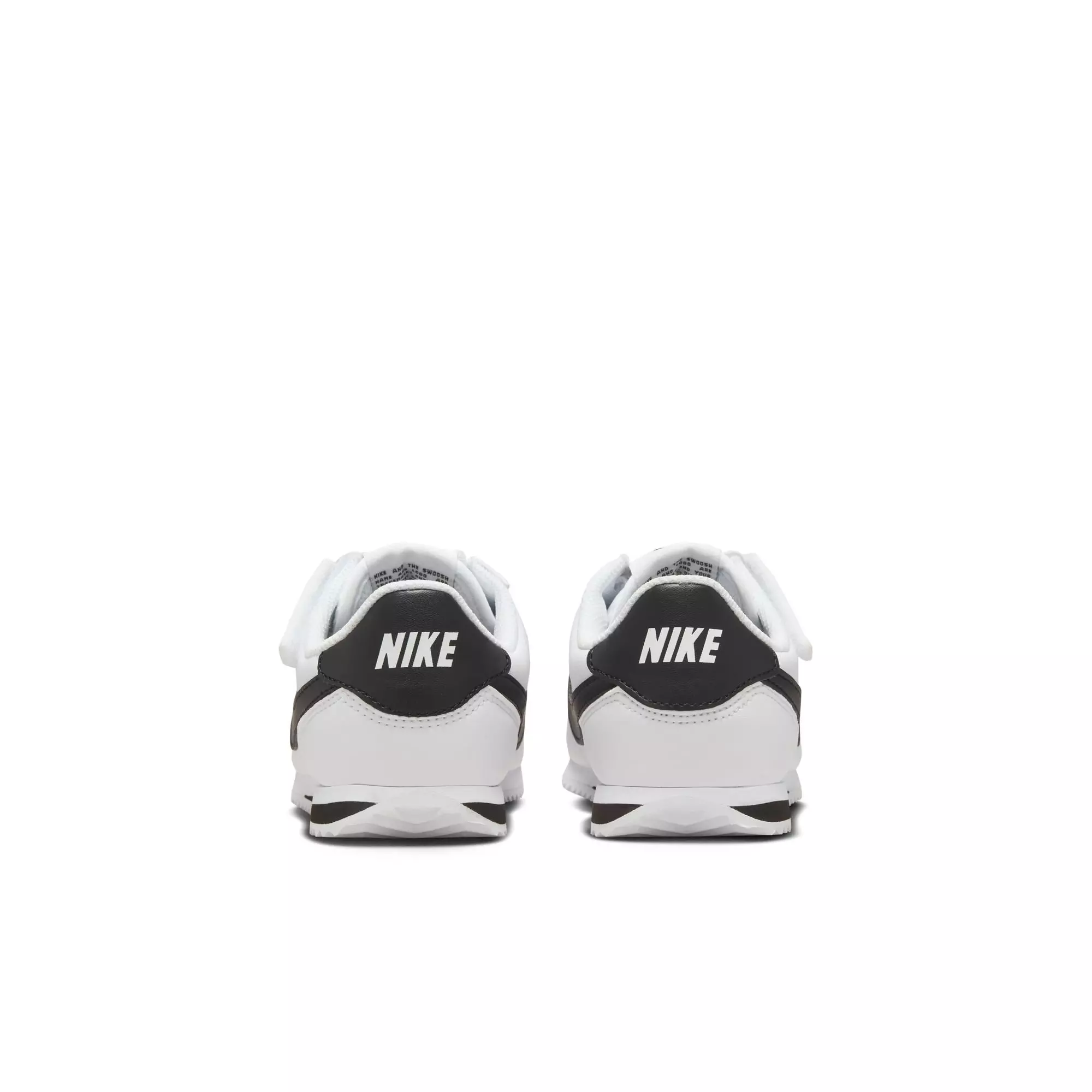 Nike Cortez EasyOn "White/Black" Preschool Boys' Shoe - WHITE/BLACK