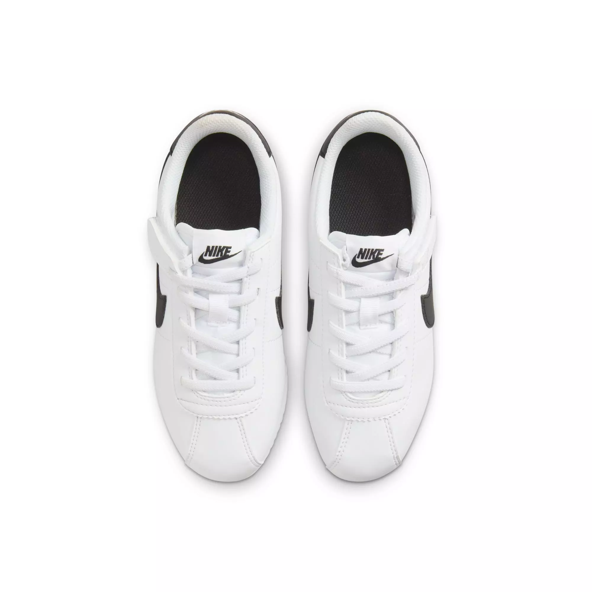 Nike Cortez EasyOn "White/Black" Preschool Boys' Shoe - WHITE/BLACK