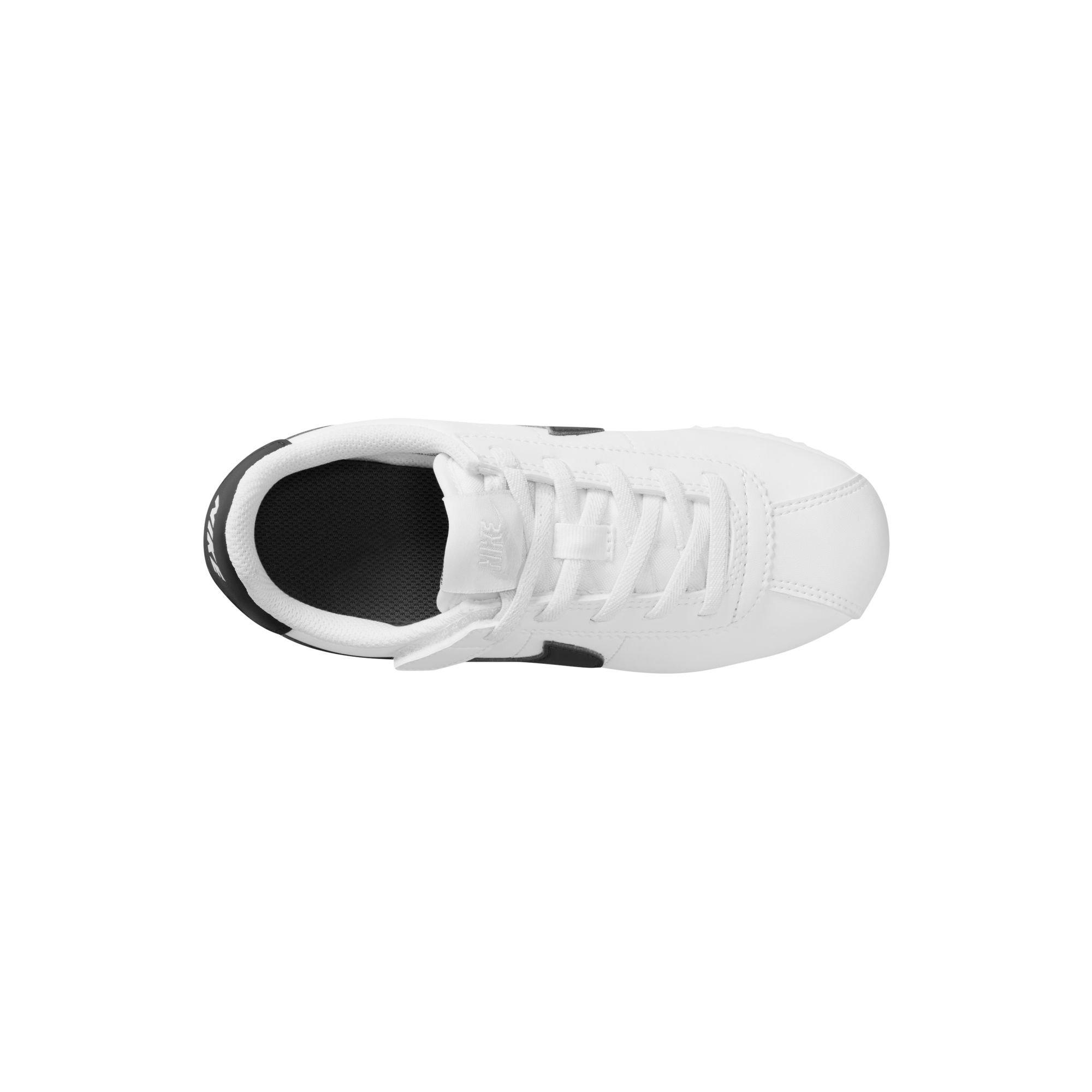 Nike Cortez EasyOn "White/Black" Preschool Boys' Shoe