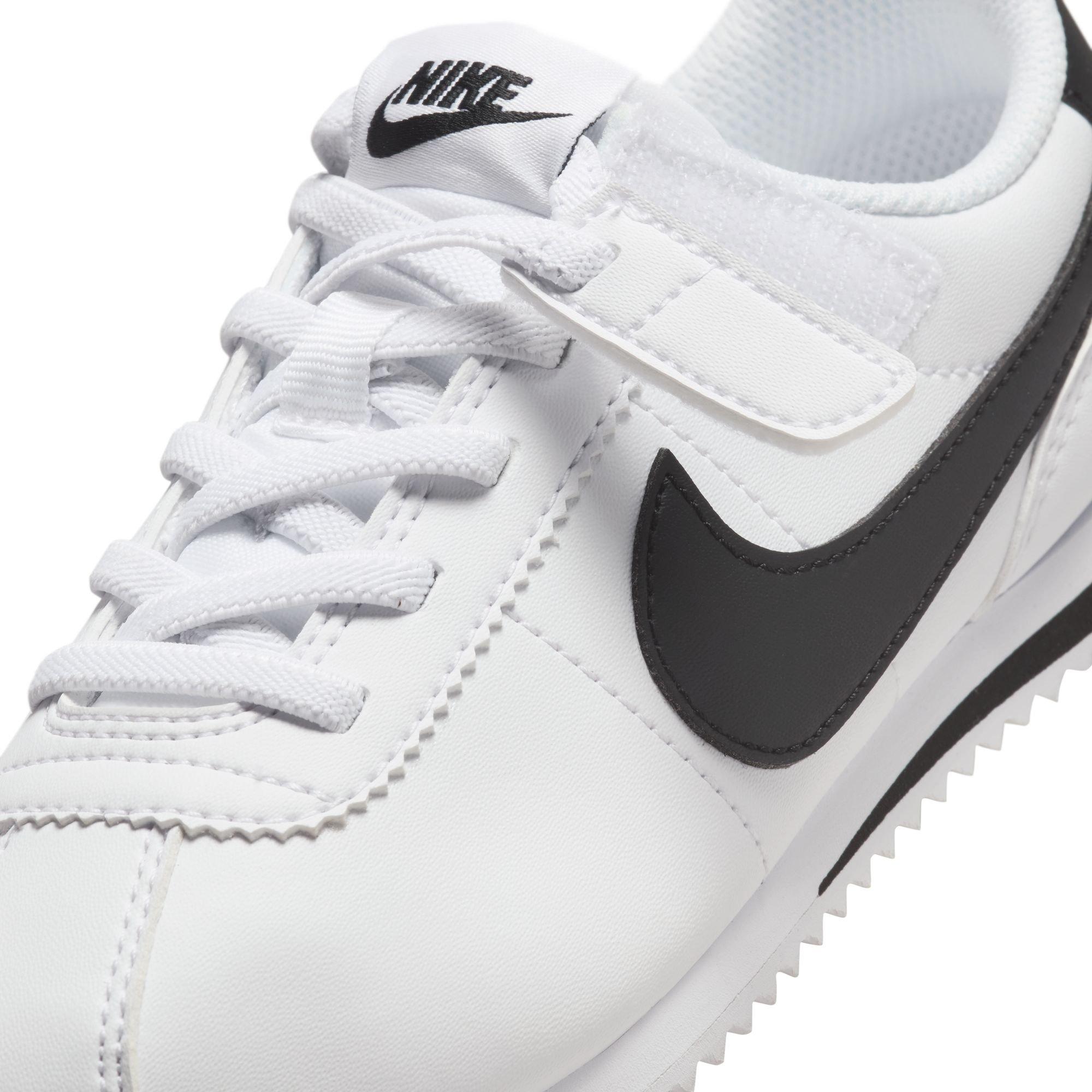 Nike Cortez EasyOn "White/Black" Preschool Boys' Shoe