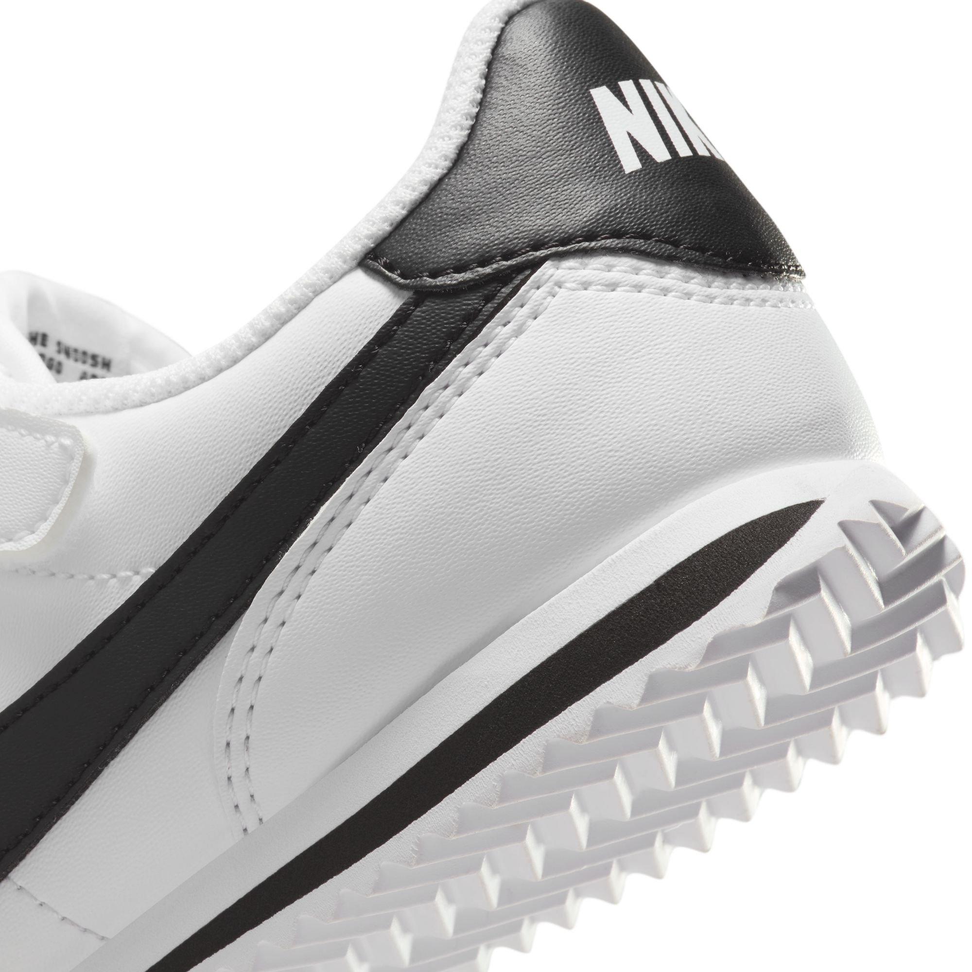 Nike Cortez EasyOn "White/Black" Preschool Boys' Shoe