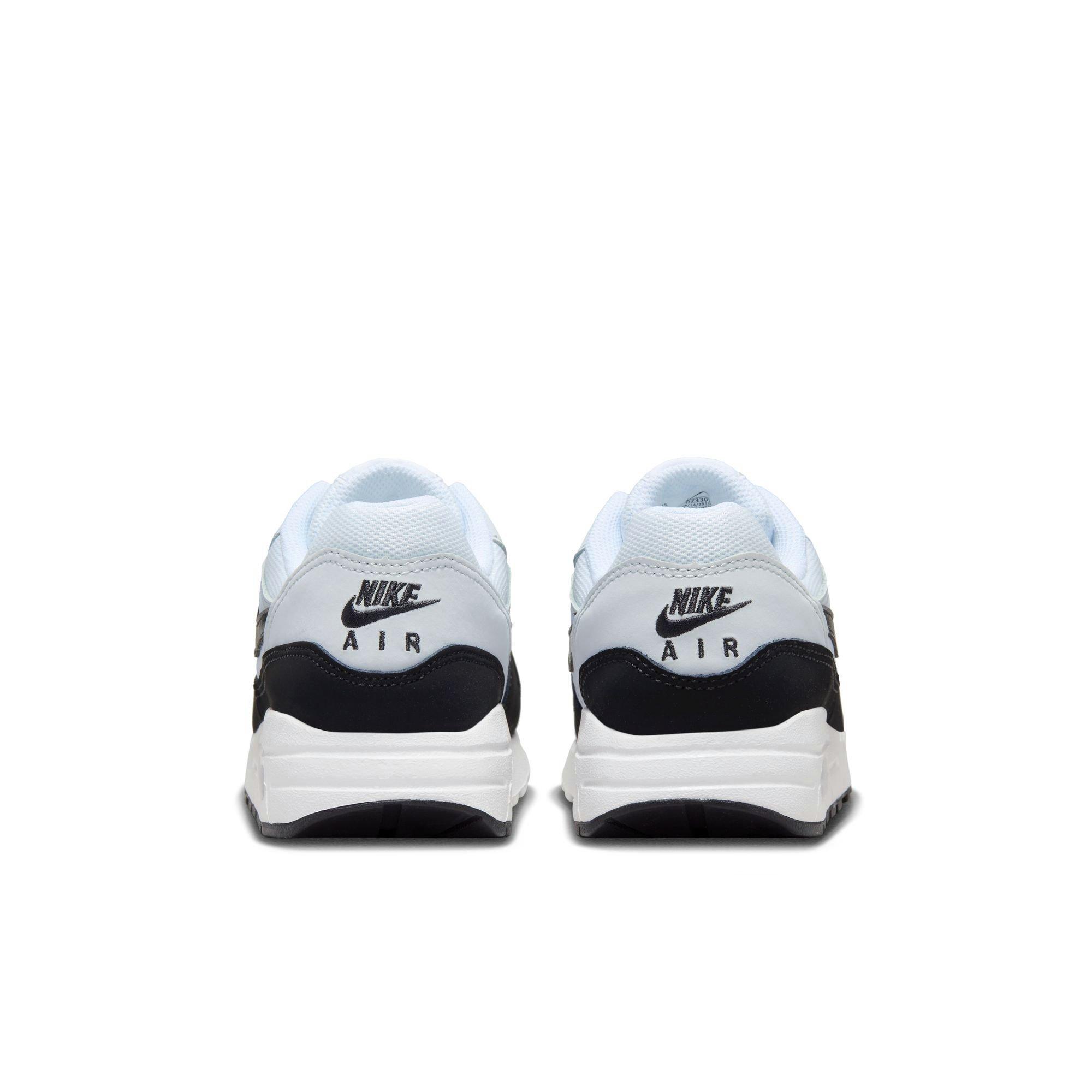 Nike Air Max 1 Preschool Boys' "White/Black/Pure Platinum" Shoe