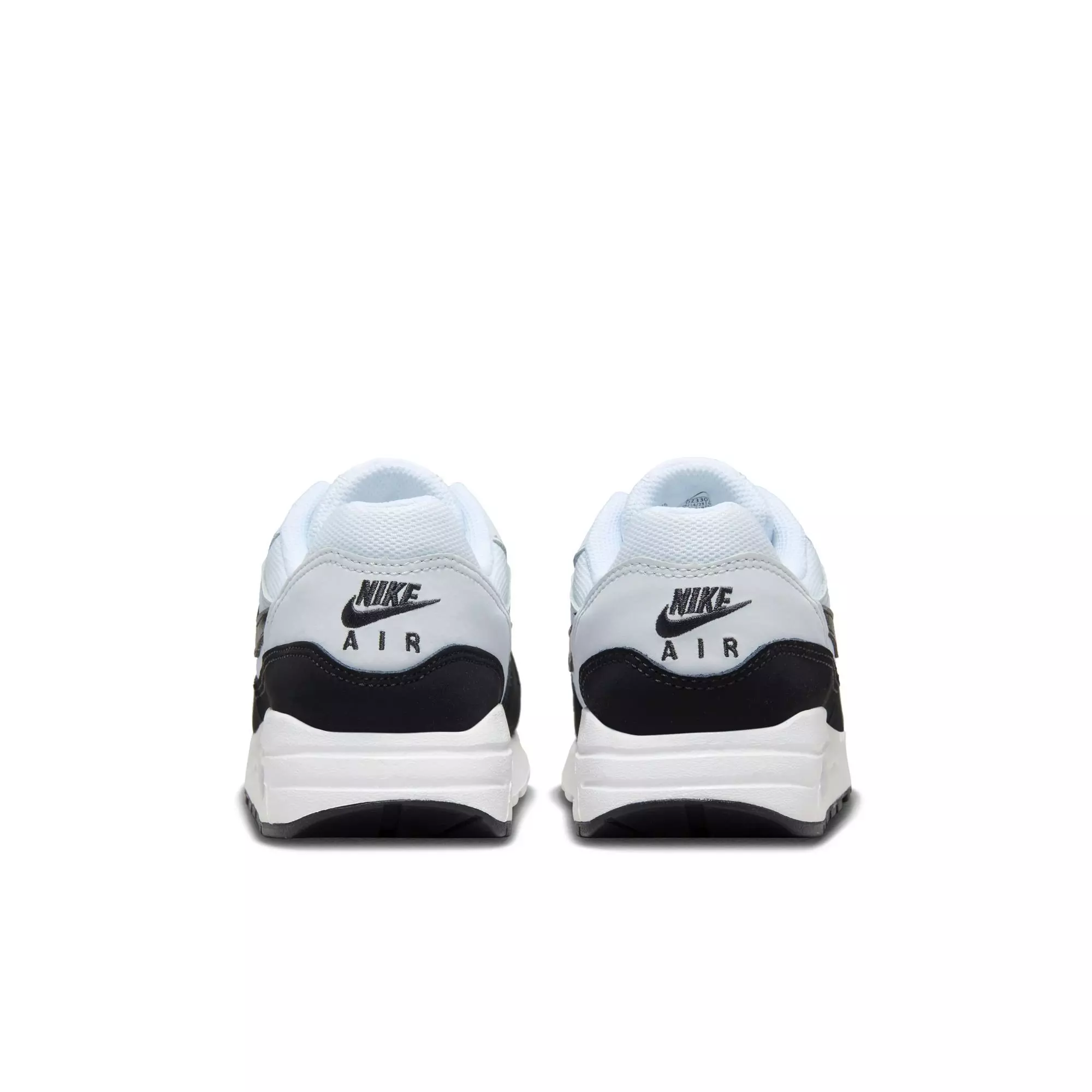 Nike Air Max 1 "White/Black/Pure Platinum" Preschool Boys' Shoe - WHITE