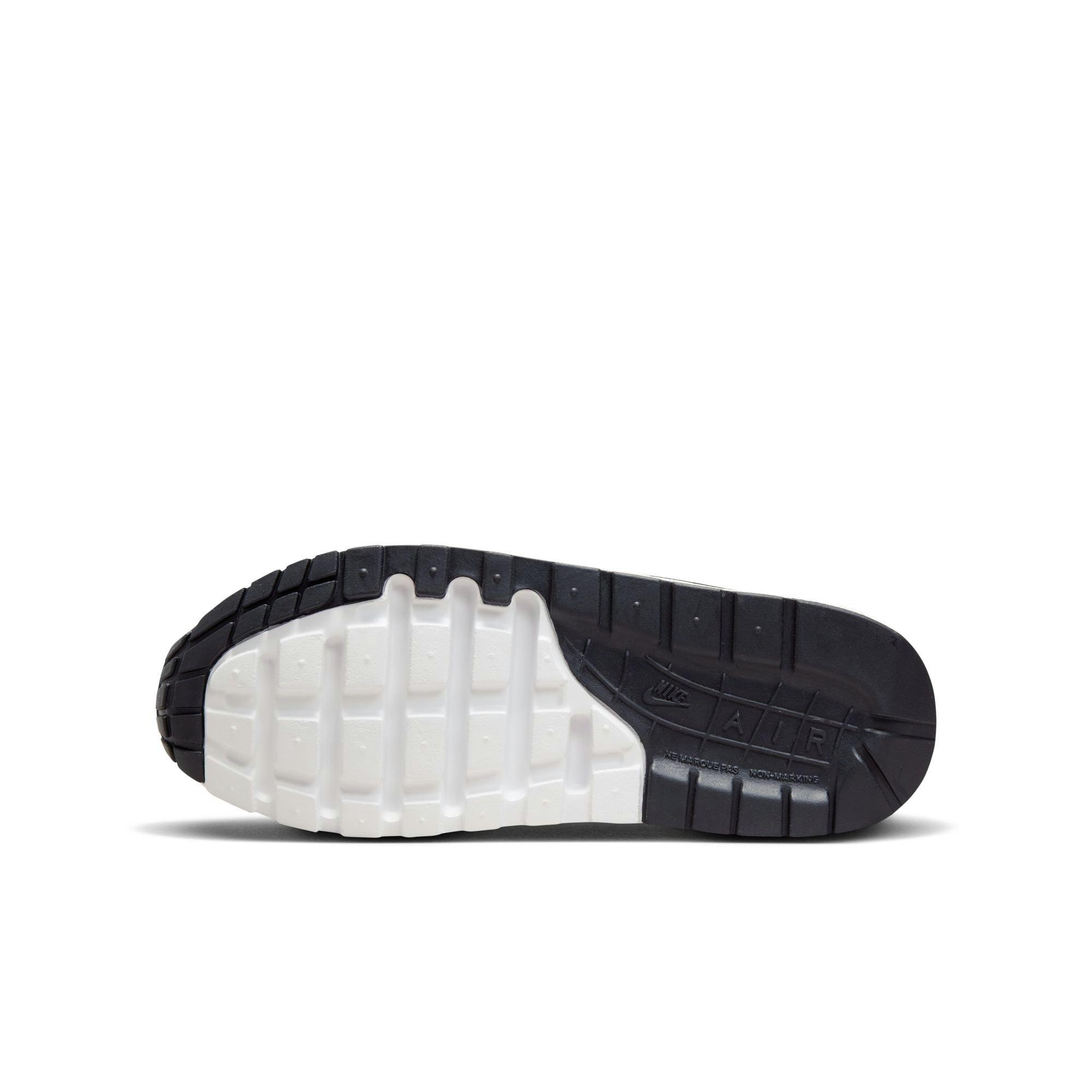 Nike Air Max 1 Preschool Boys' "White/Black/Pure Platinum" Shoe