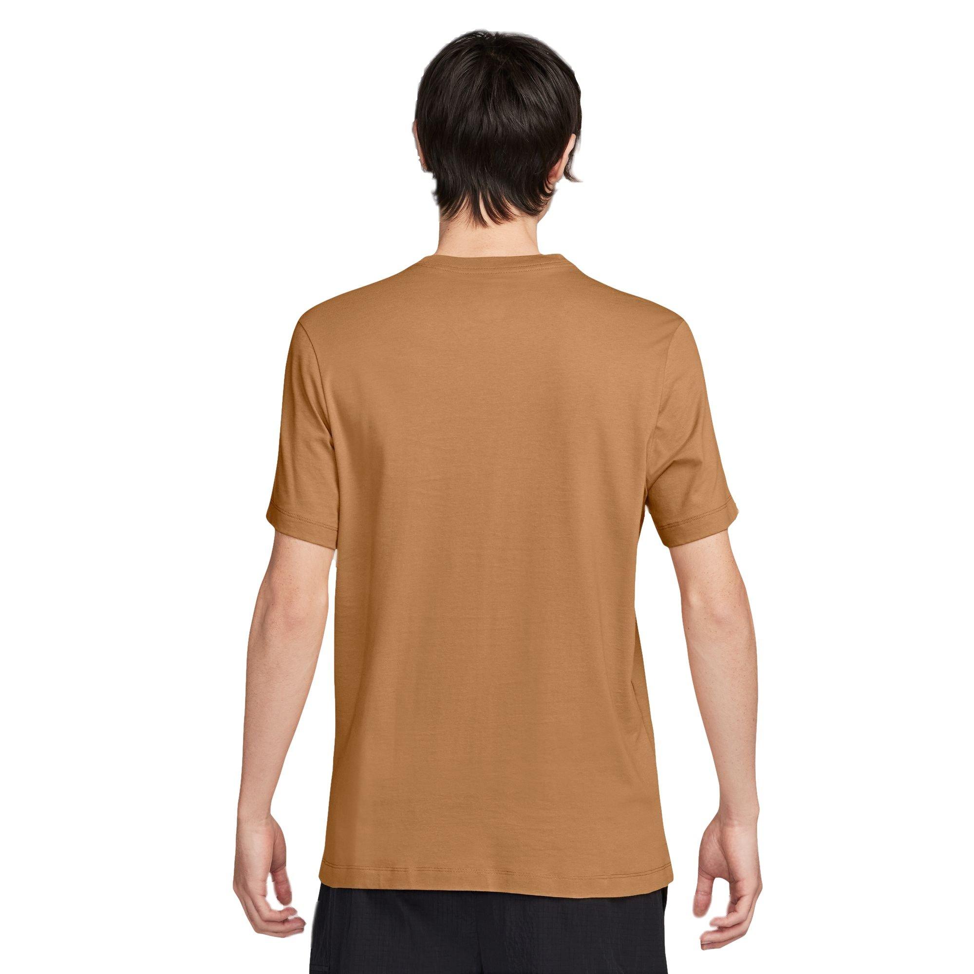 Nike Men's Sportswear Club Tee-Beige - BEIGE Thumbnail View 2