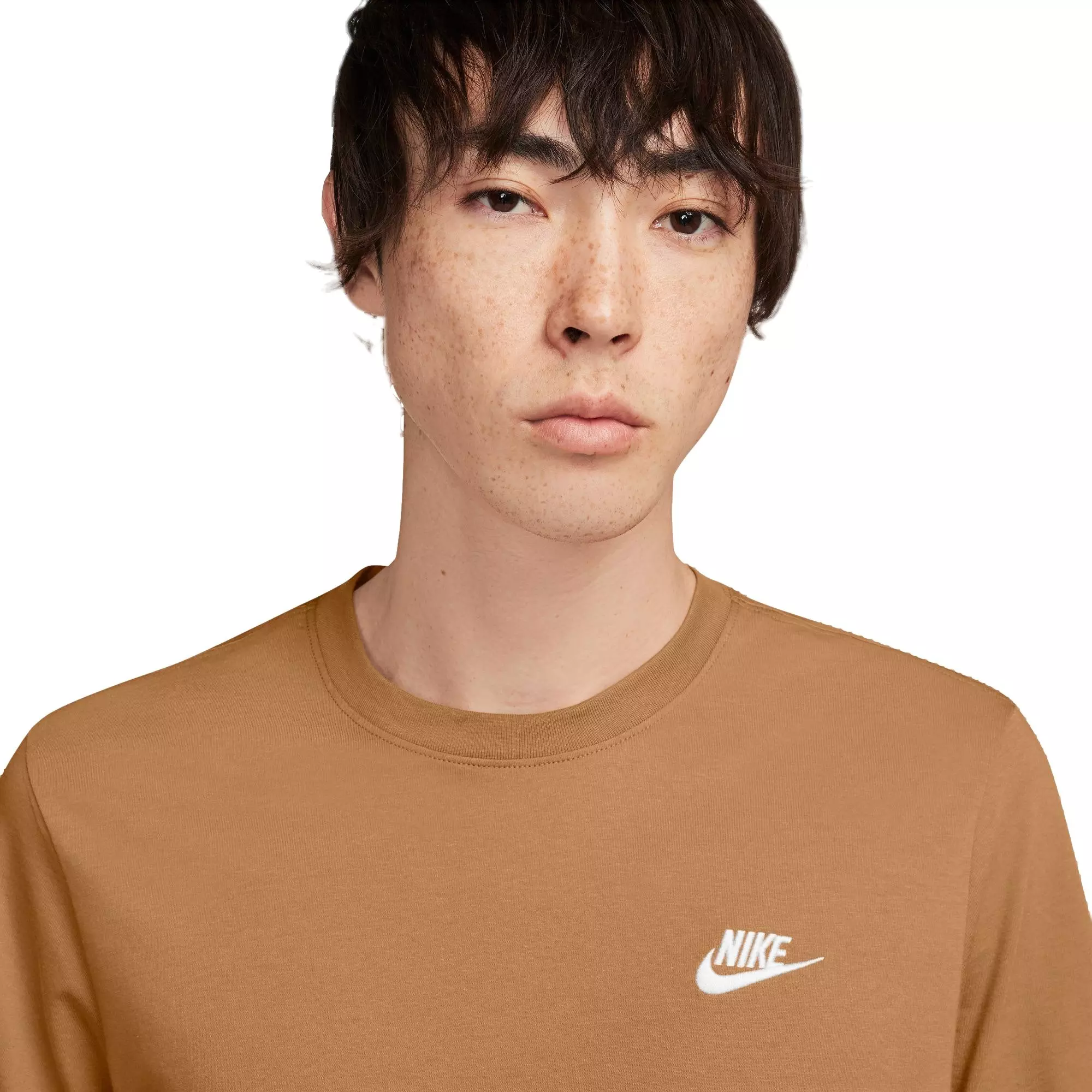 Nike Men's Sportswear Club Tee-Beige