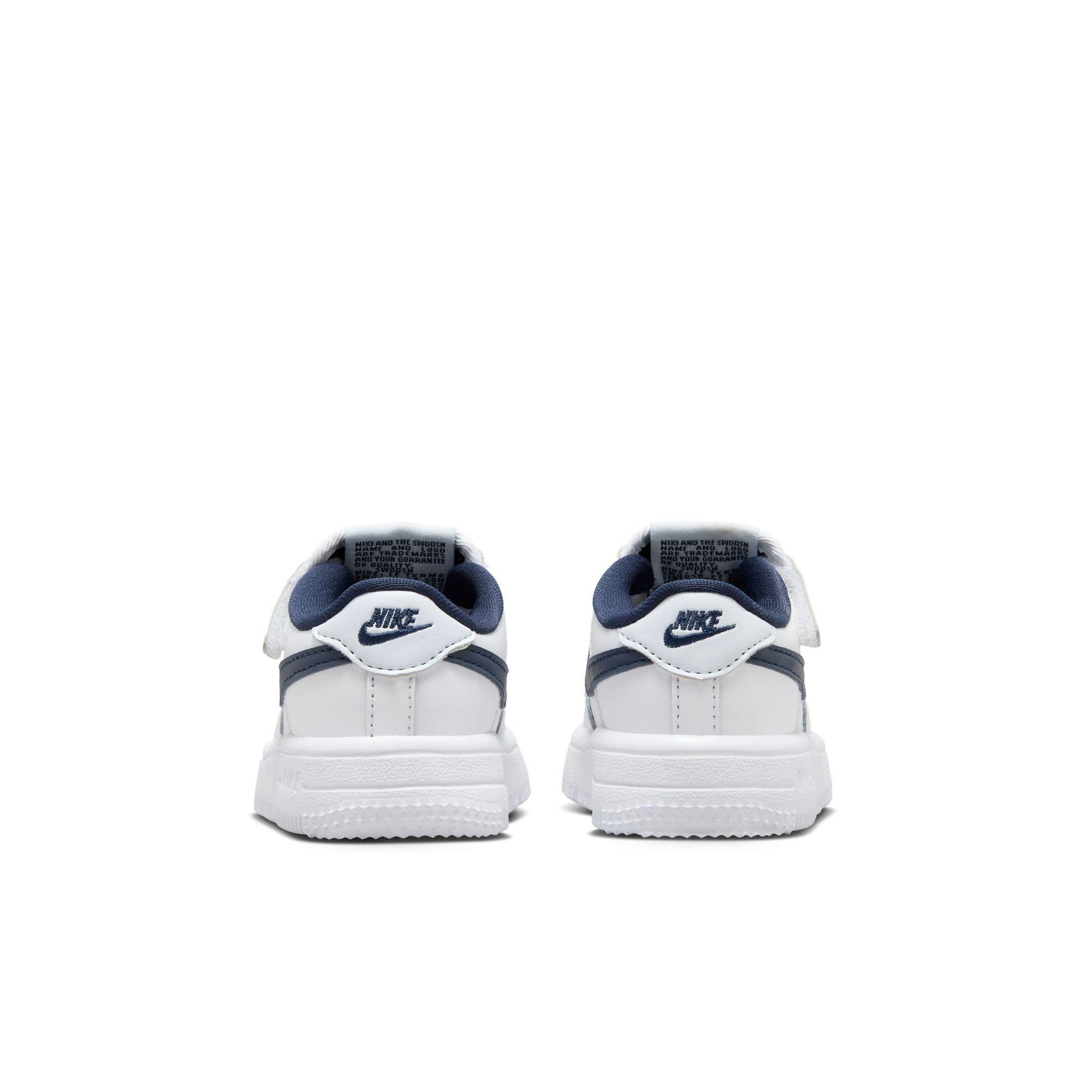 Nike Air Force 1 Low EasyOn Toddler Boys' White/Midnight Navy/Football Grey Shoe