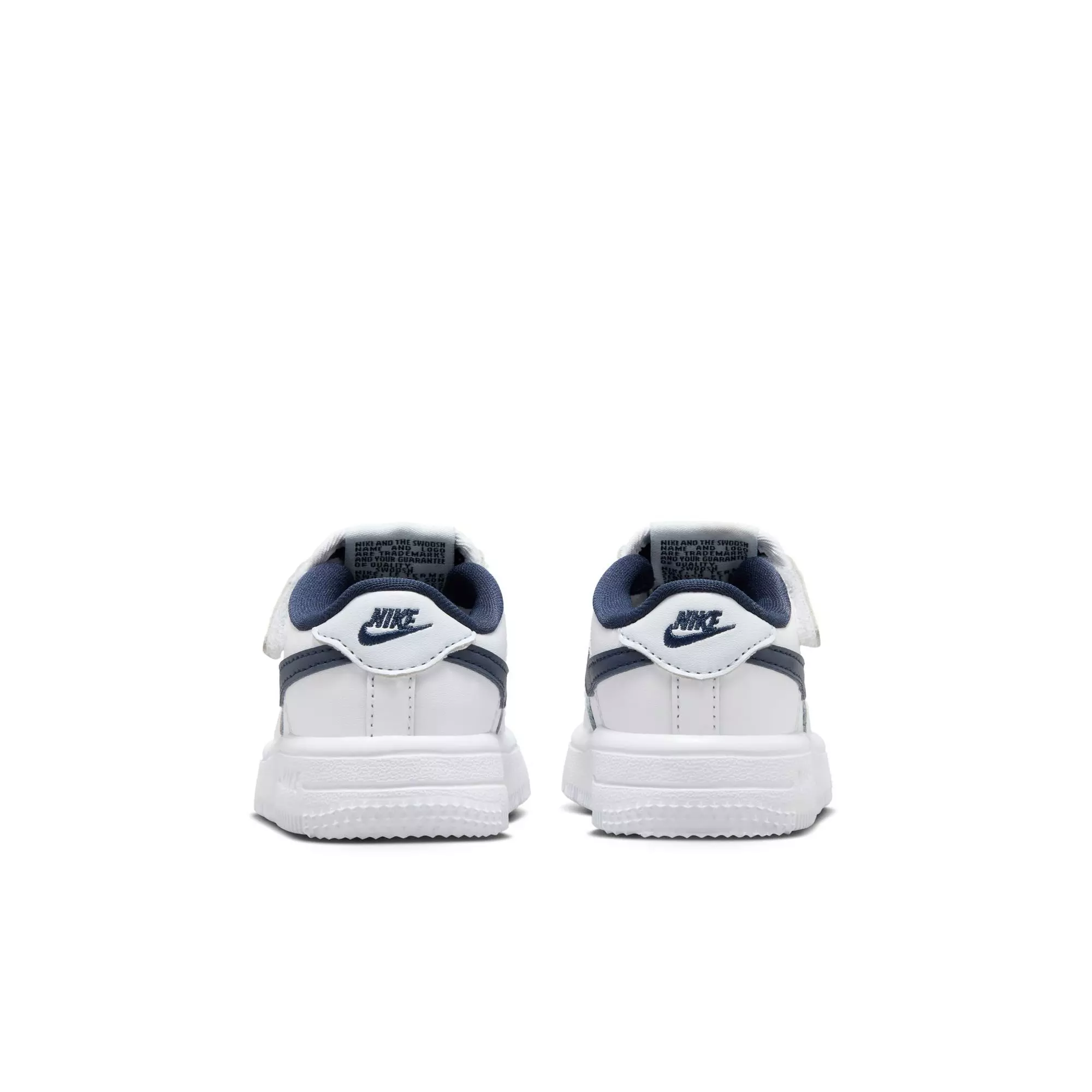 Nike Air Force 1 Low EasyOn "White/Midnight Navy/Football Grey" Toddler Boys' Shoe - WHITE/NAVY