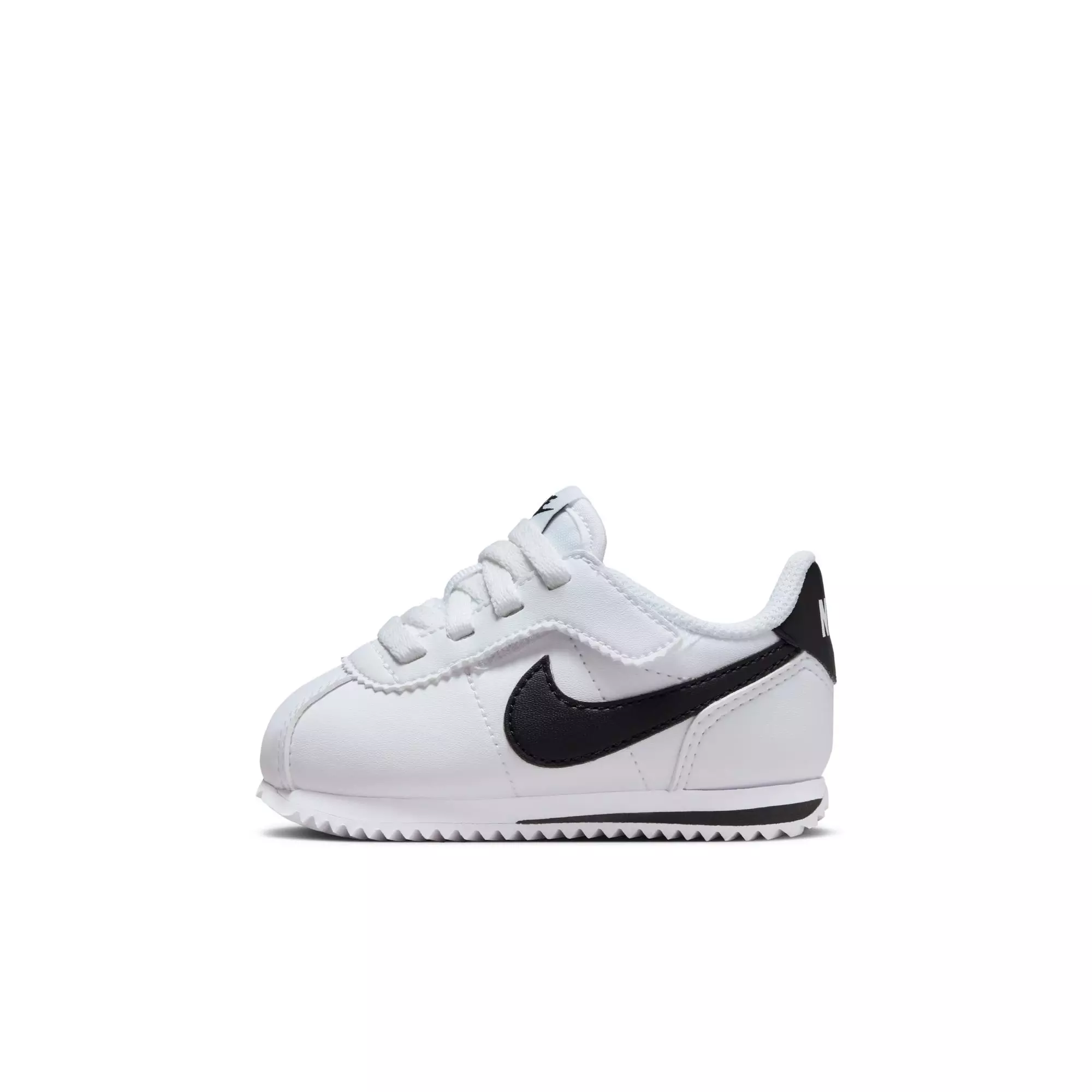 Nike Cortez EasyOn "White/Black" Toddler Boys' Shoe - WHITE/BLACK