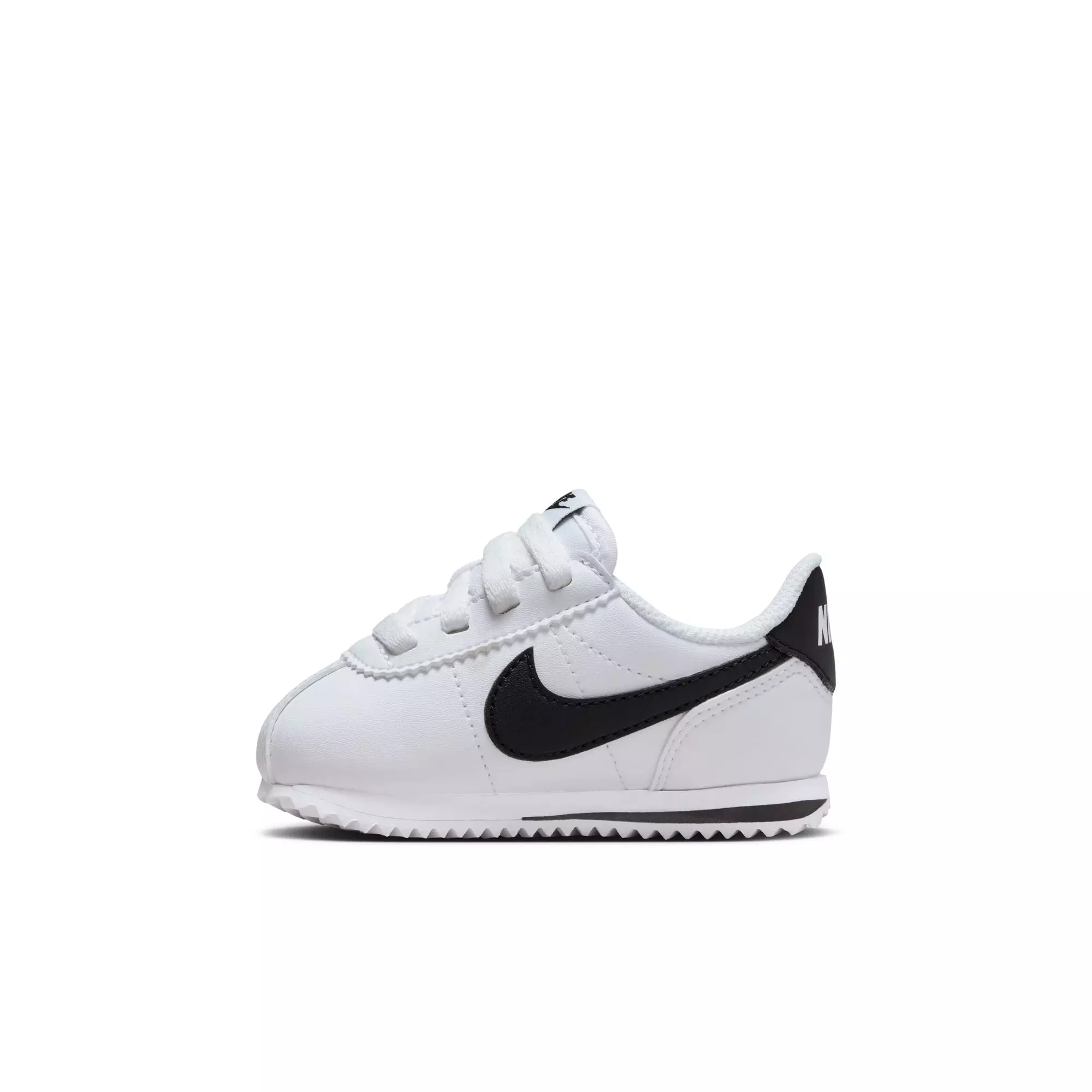 Nike Cortez EasyOn "White/Black" Toddler Boys' Shoe - WHITE/BLACK