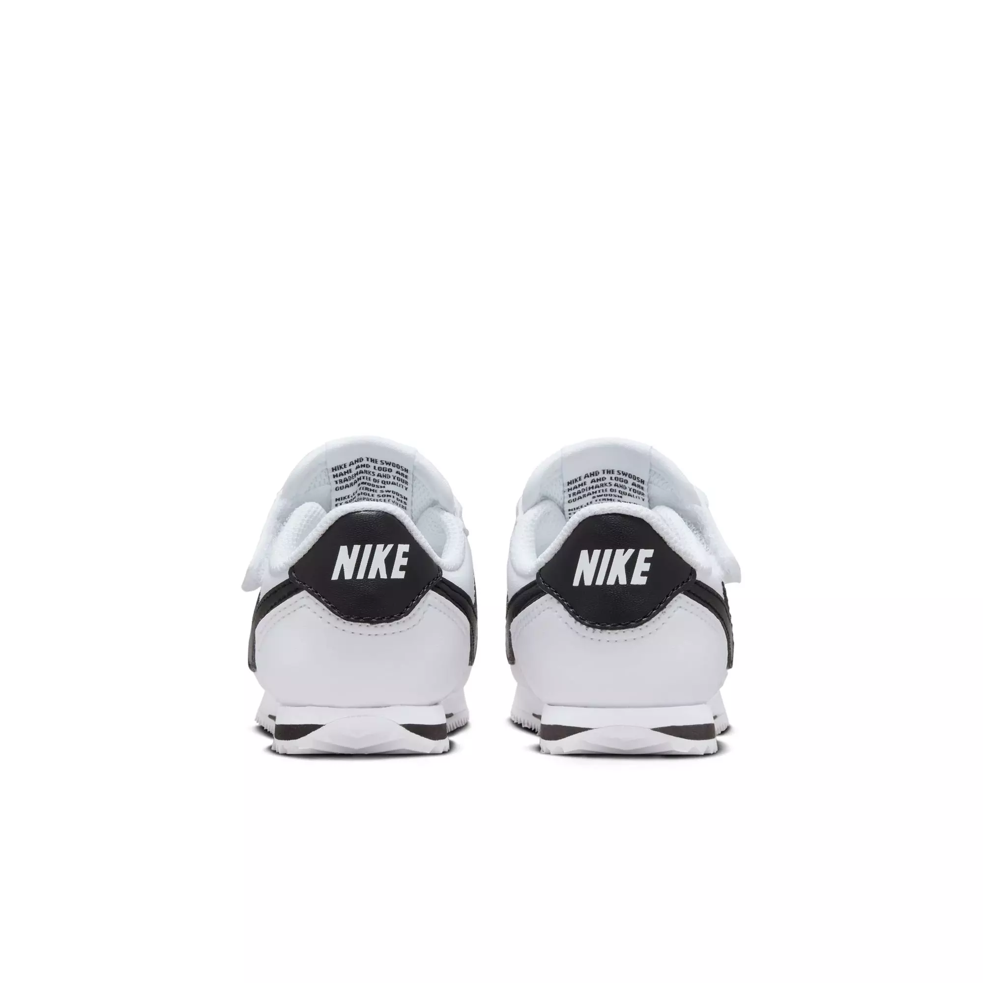 Nike Cortez EasyOn "White/Black" Toddler Boys' Shoe - WHITE/BLACK