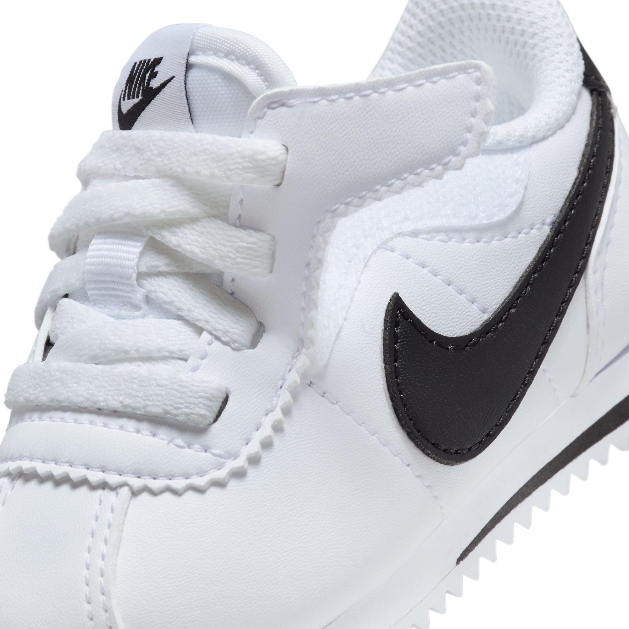 Nike Cortez EasyOn Toddler Boys' "White/Black" Shoe