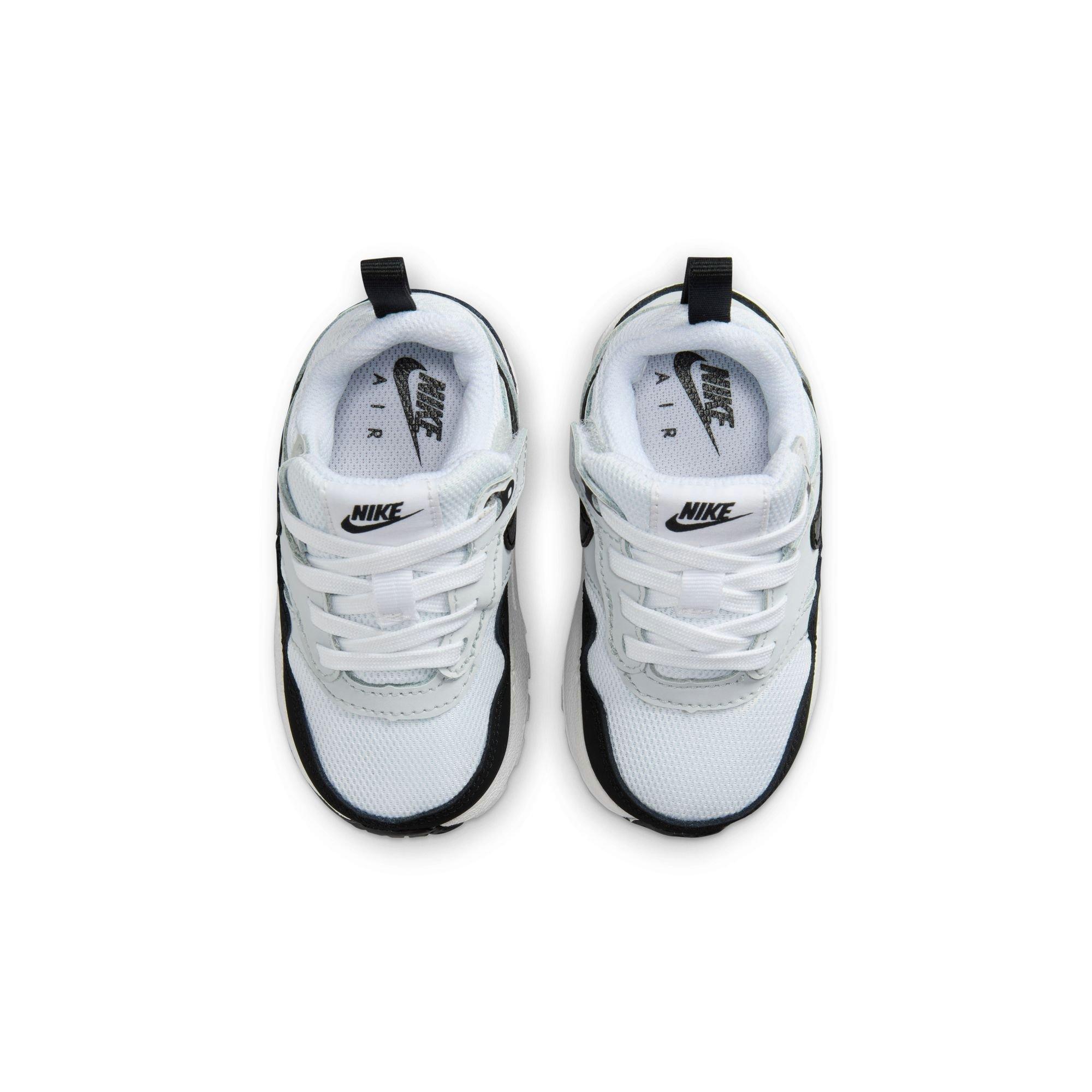Nike Air Max 1 EasyOn Toddler Boys' "White/Black/Pure Platinum" Shoe
