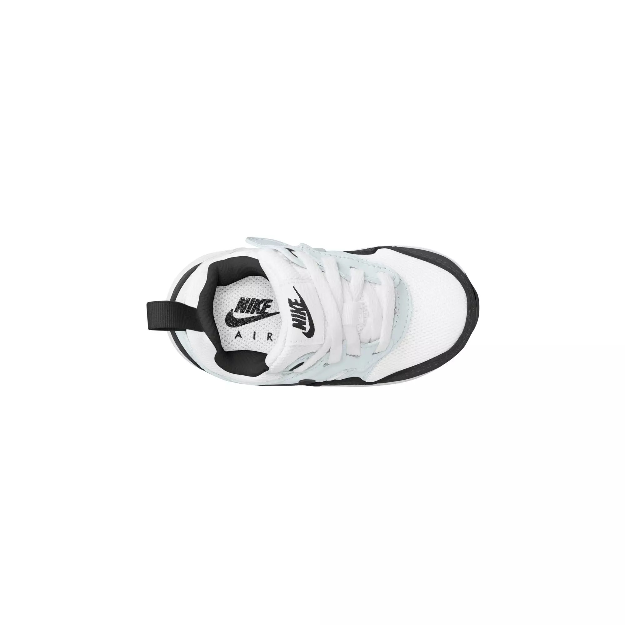 Nike Air Max 1 EasyOn "White/Black/Pure Platinum" Toddler Boys' Shoe - WHITE/BLACK