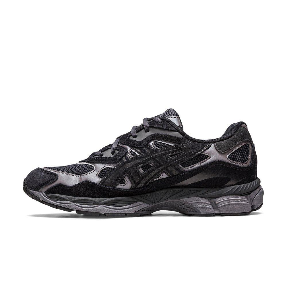 ASICS GEL-NYC "Black/Grey" Men's Running Shoe - BLACK/GREY Thumbnail View 2