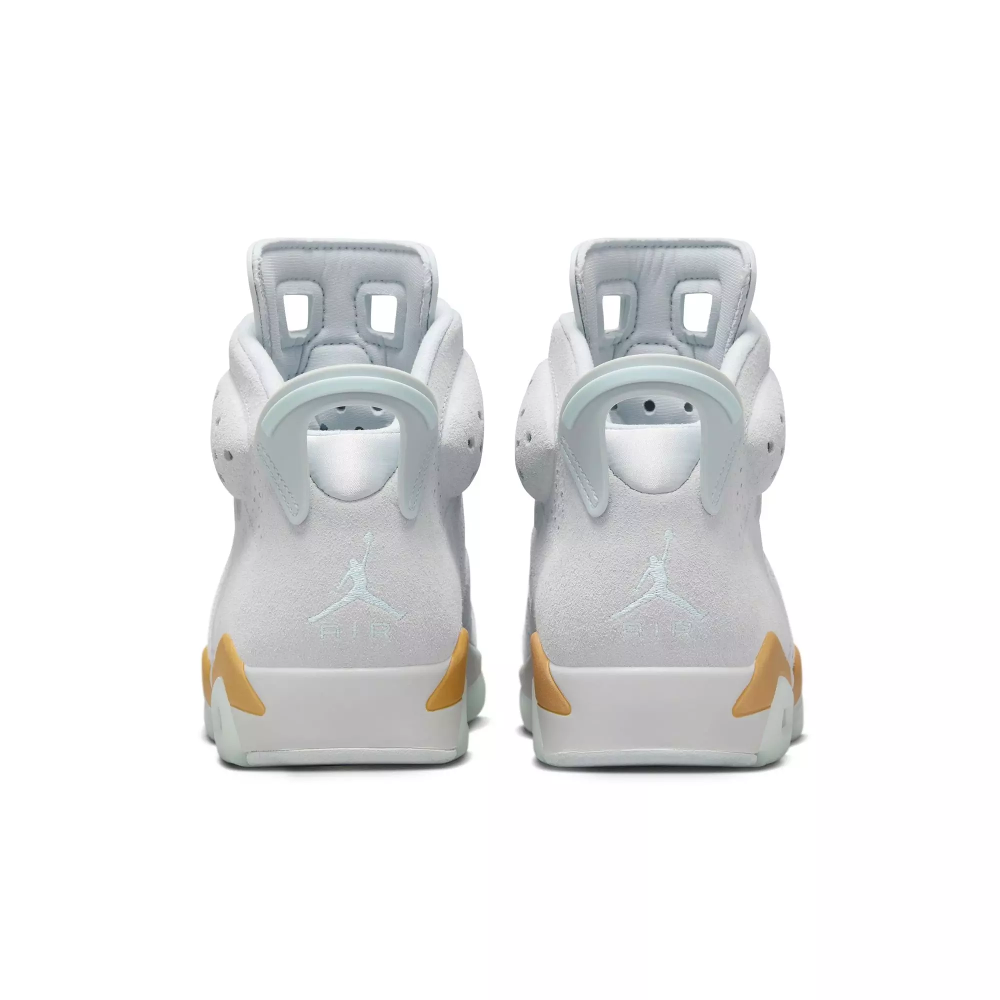 Jordan 6 Retro "Pearl" Women's Shoe - PURE PLATINUM/GLACIER BLUE/METALLIC GOLD