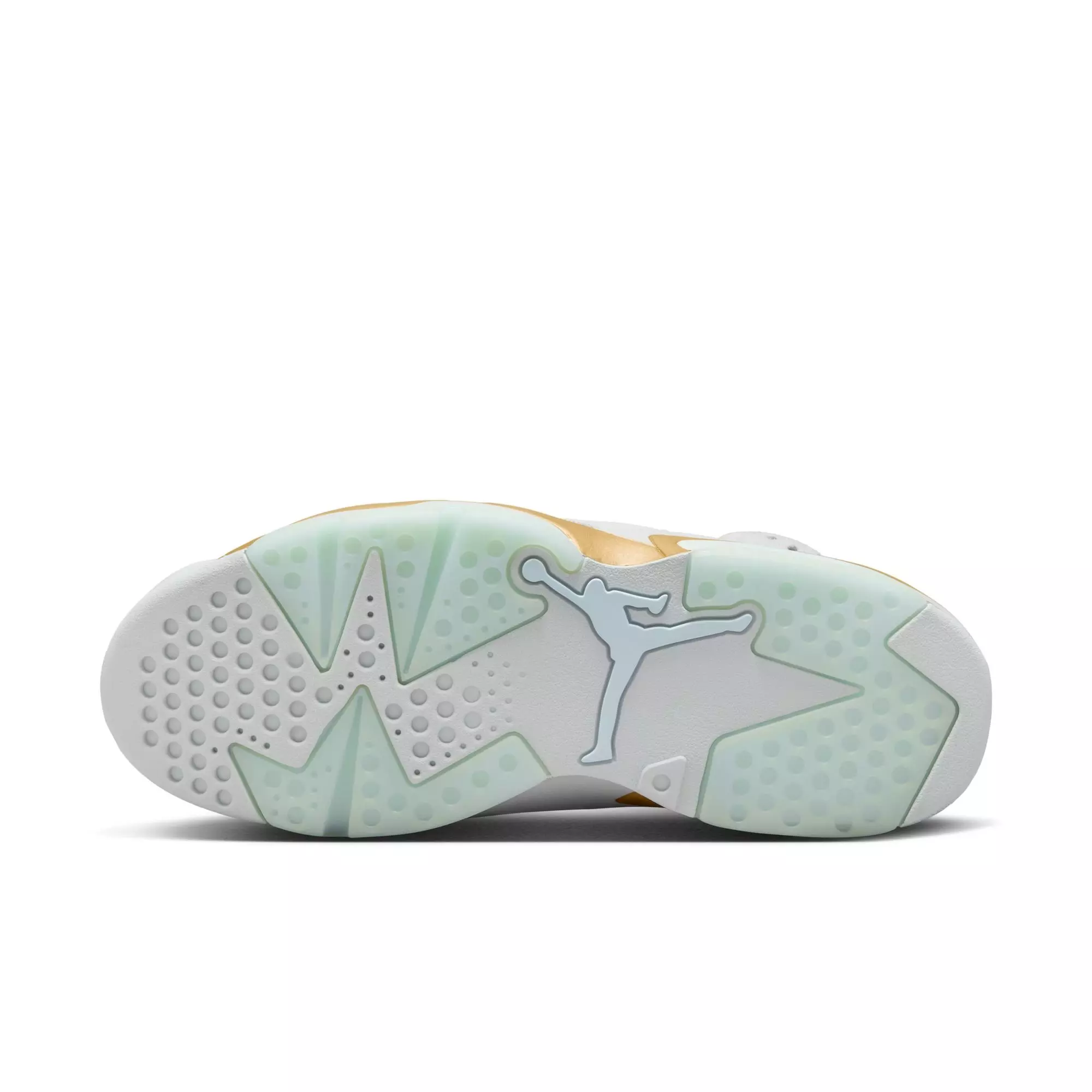 Jordan 6 Retro "Pearl" Women's Shoe - PURE PLATINUM/GLACIER BLUE/METALLIC GOLD