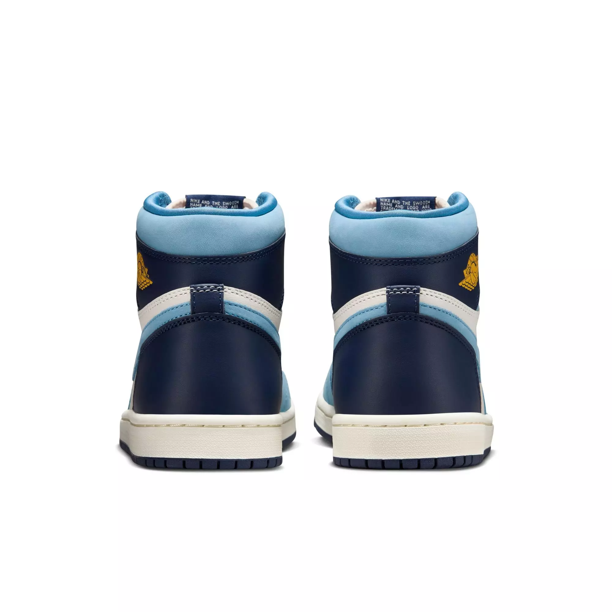 Jordan 1 Retro High OG "First in Flight" Women's Shoe - UNIVERSITY BLUE/UNIVERSITY GOLD/SAIL