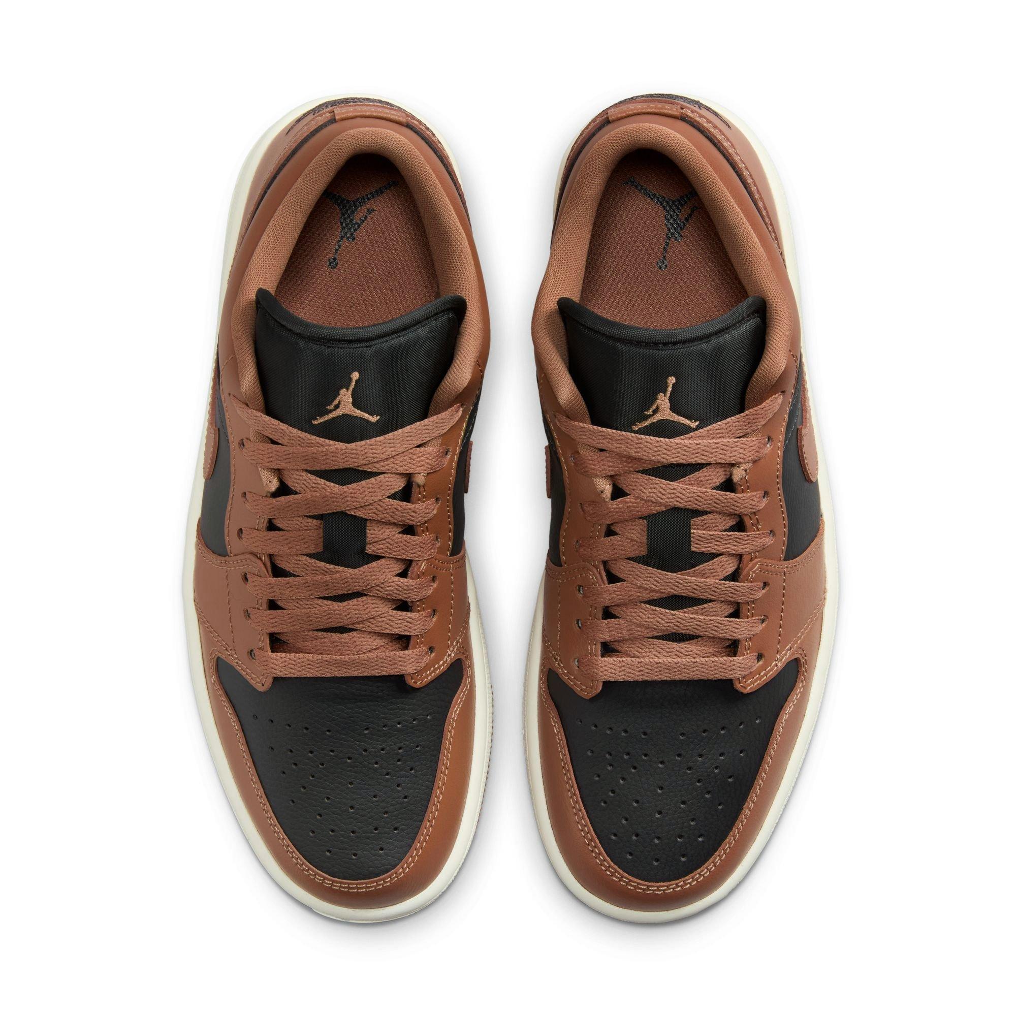 Jordan 1 Low Women's "Off Noir/Archaeo Brown/Sail" Shoe