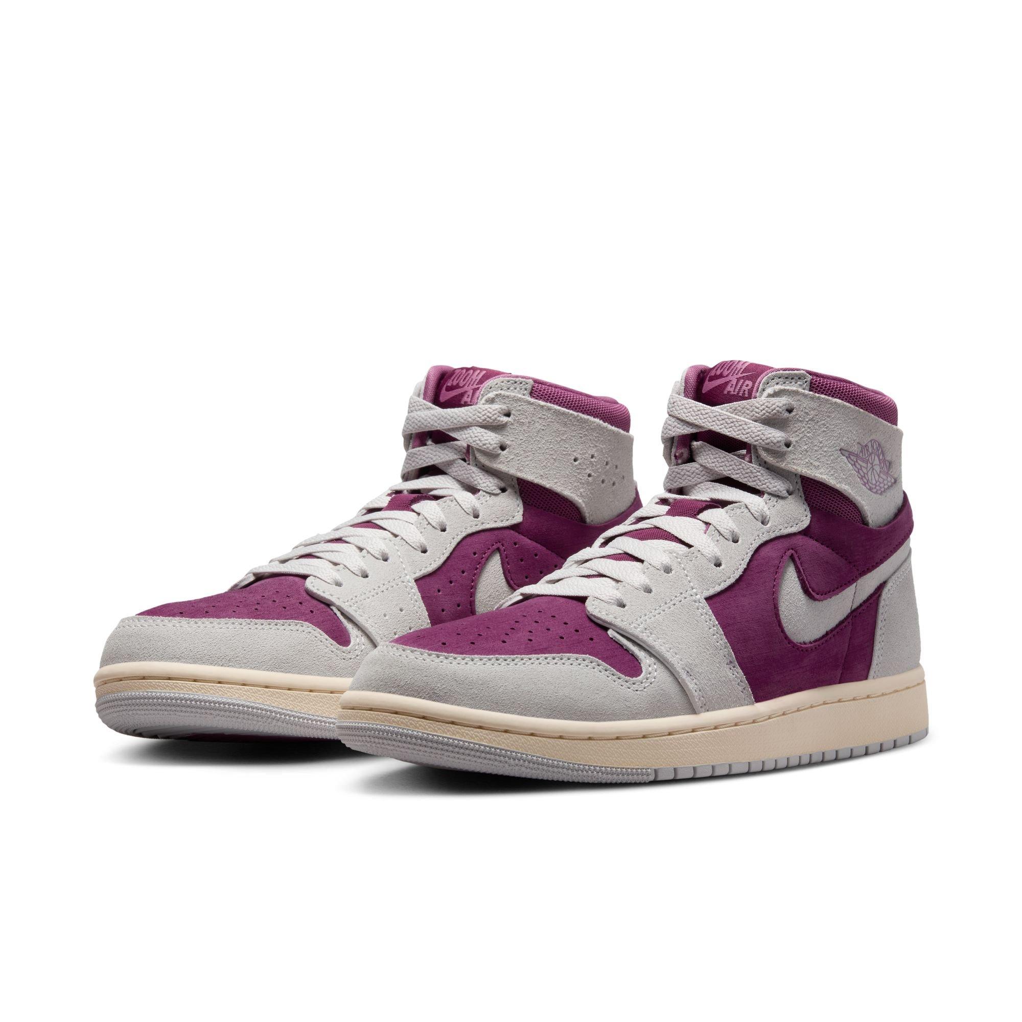 Jordan 1 Zoom CMFT 2 Women's "Bordeaux/Neutral Grey/Light Bordeaux" Shoe