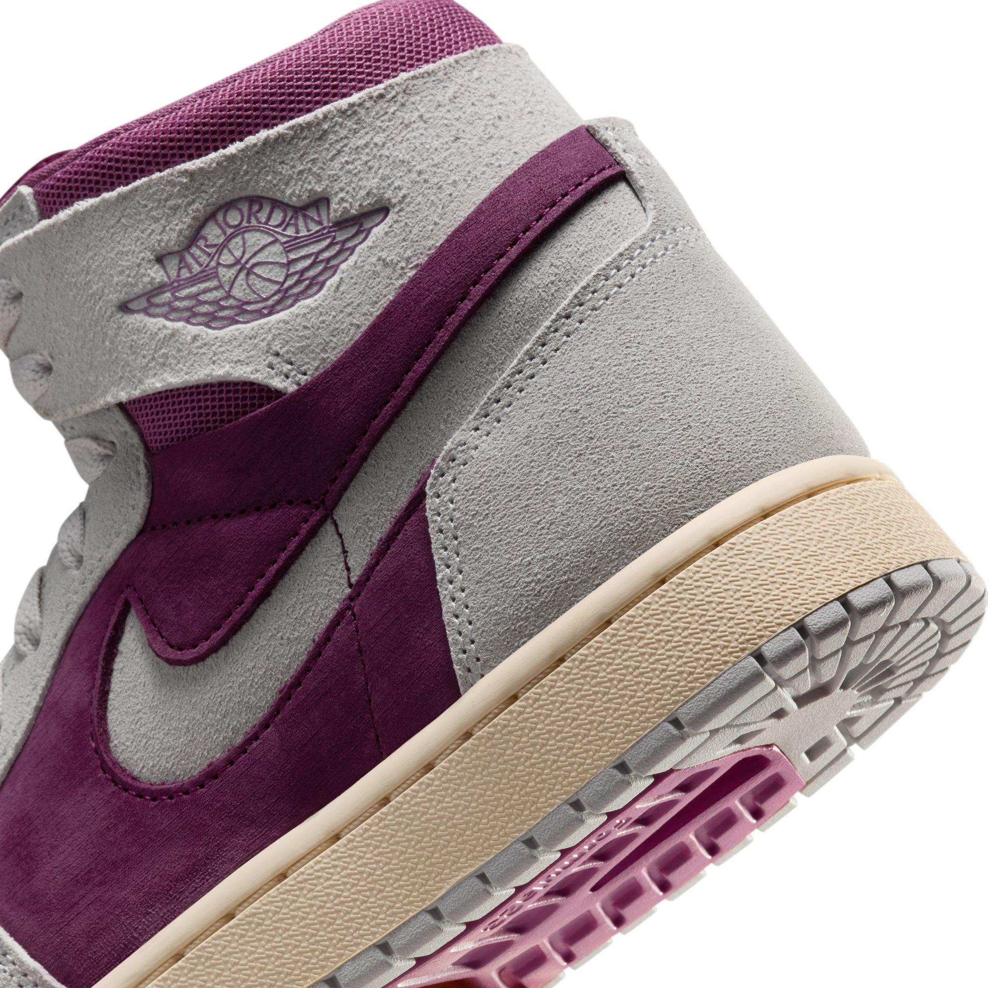 Jordan 1 Zoom CMFT 2 Women's "Bordeaux/Neutral Grey/Light Bordeaux" Shoe