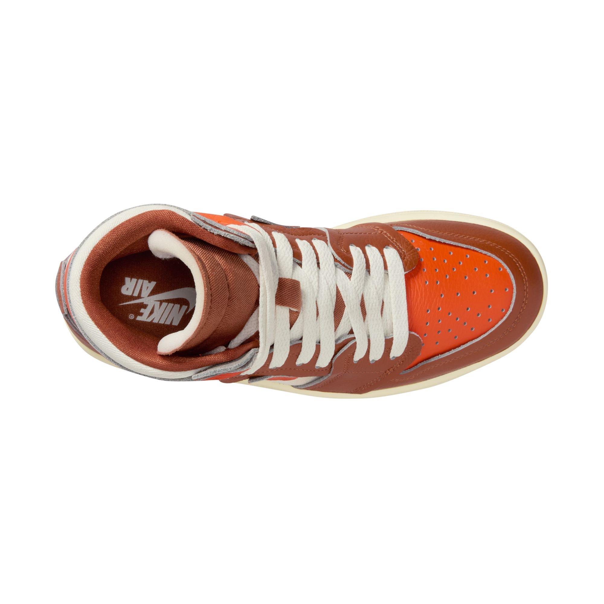 Jordan 1 Retro High "Method of Make" Women's Shoe - DESERT ORANGE/SAIL/BRILLIANT ORNGE Thumbnail View 12