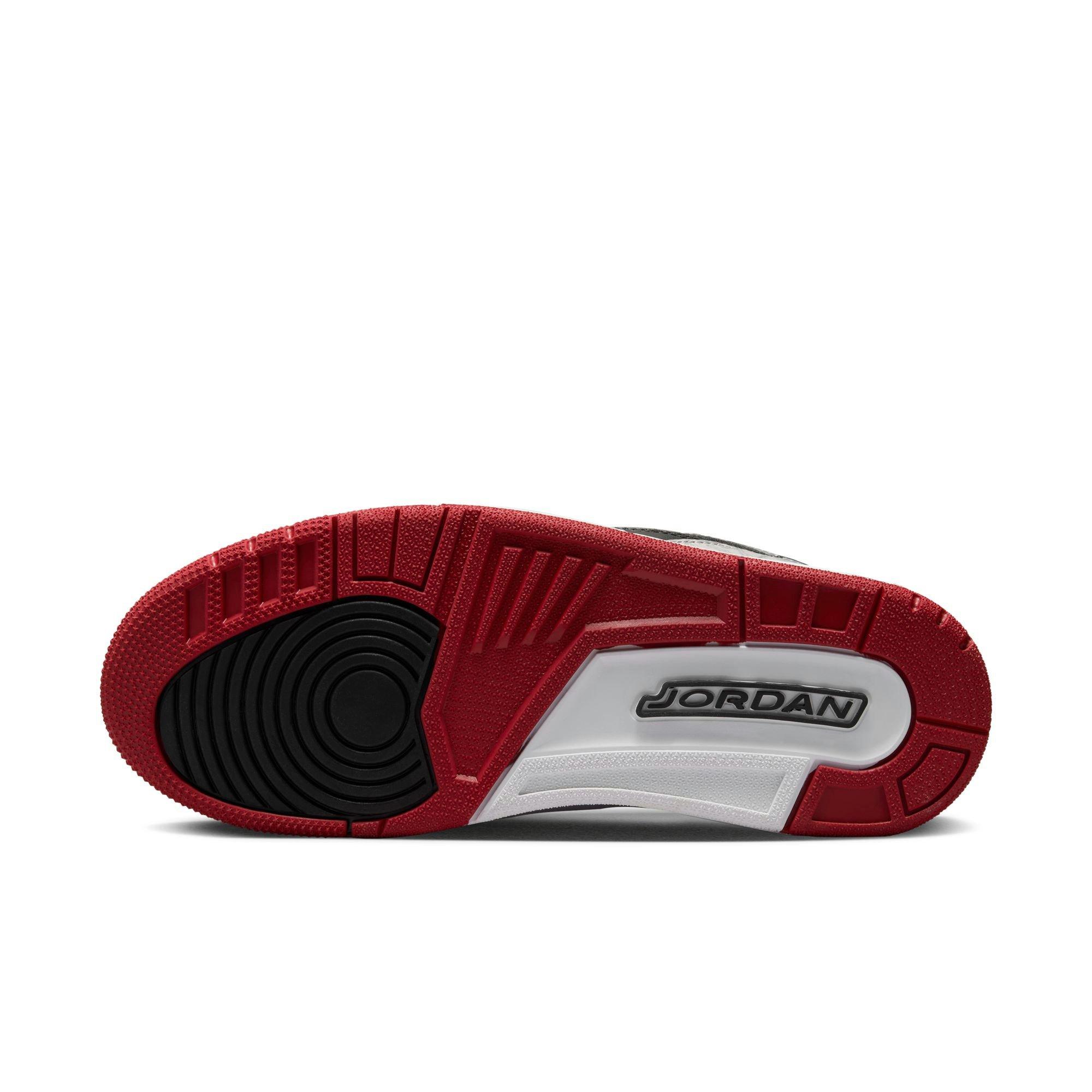 Jordan Legacy 312 Low "Black/Metallic Silver/Gym Red" Women's Shoe - BLACK/RED/SILVER Thumbnail View 9