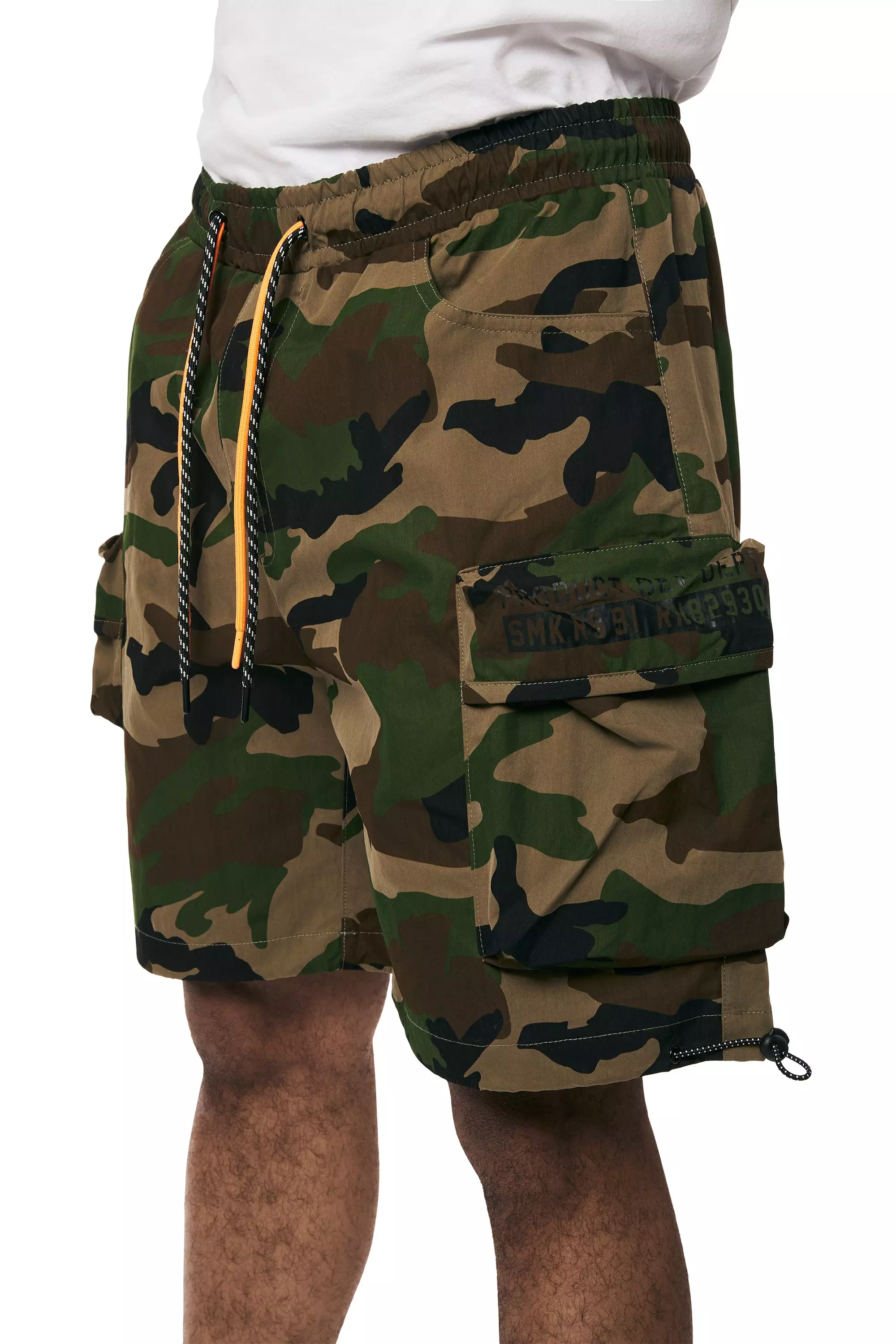 Smoke Rise Men's Nylon Cargo Shorts - Camo - CAMOUFLAGE