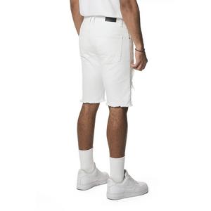 Smoke Rise Men's Denim Shorts - White