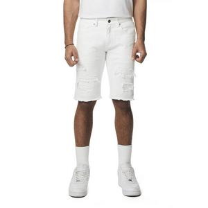 Smoke Rise Men's Denim Shorts - White