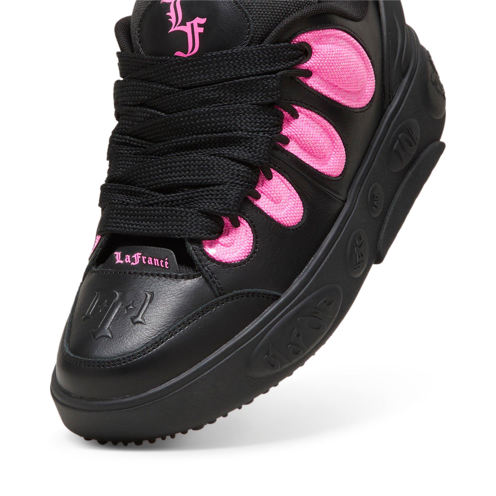 PUMA LaFranc&eacute; "Untouchable" Men's Shoe - BLACK/PINK Thumbnail View 4