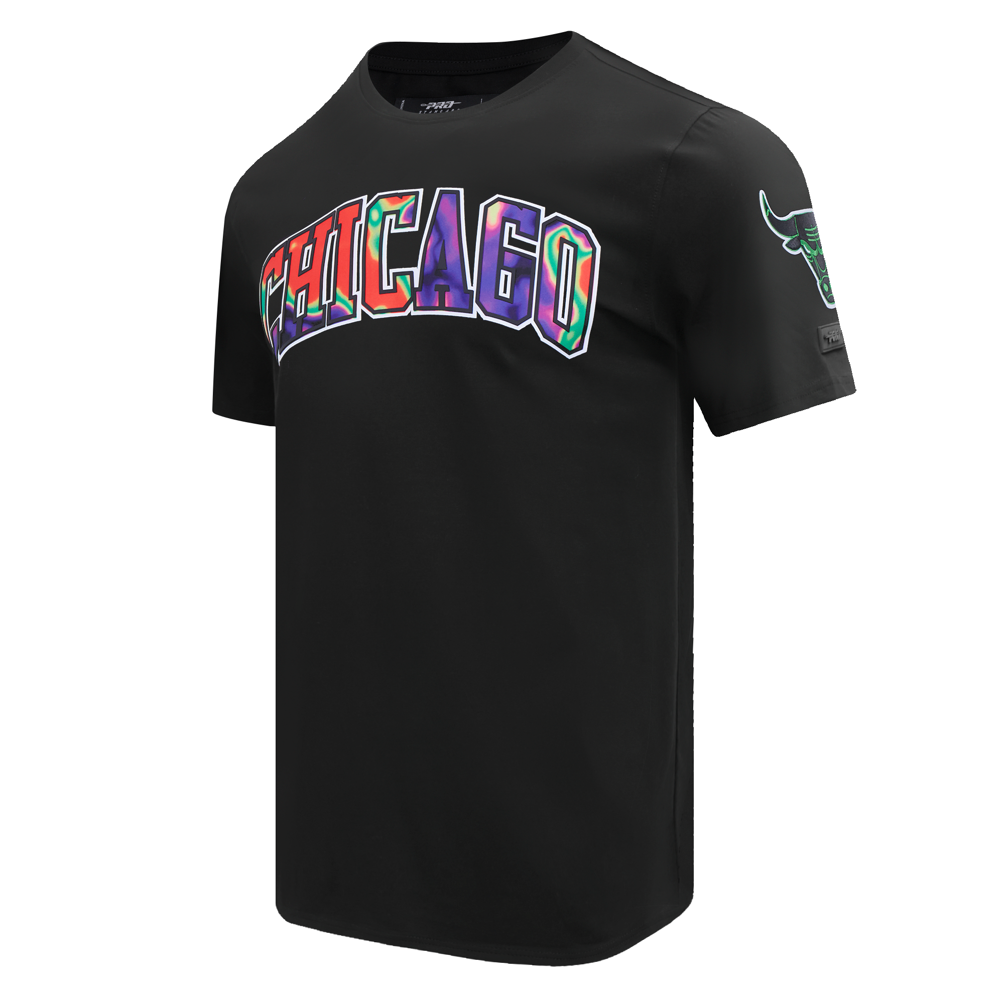 Pro Standard Men's Chicago Bulls Heat Map Top-Black - BLACK Thumbnail View 1