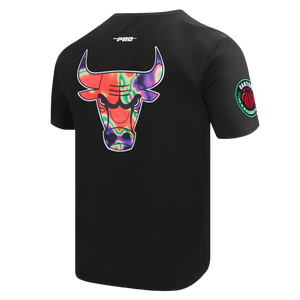 Pro Standard Men's Chicago Bulls Heat Map Top-Black