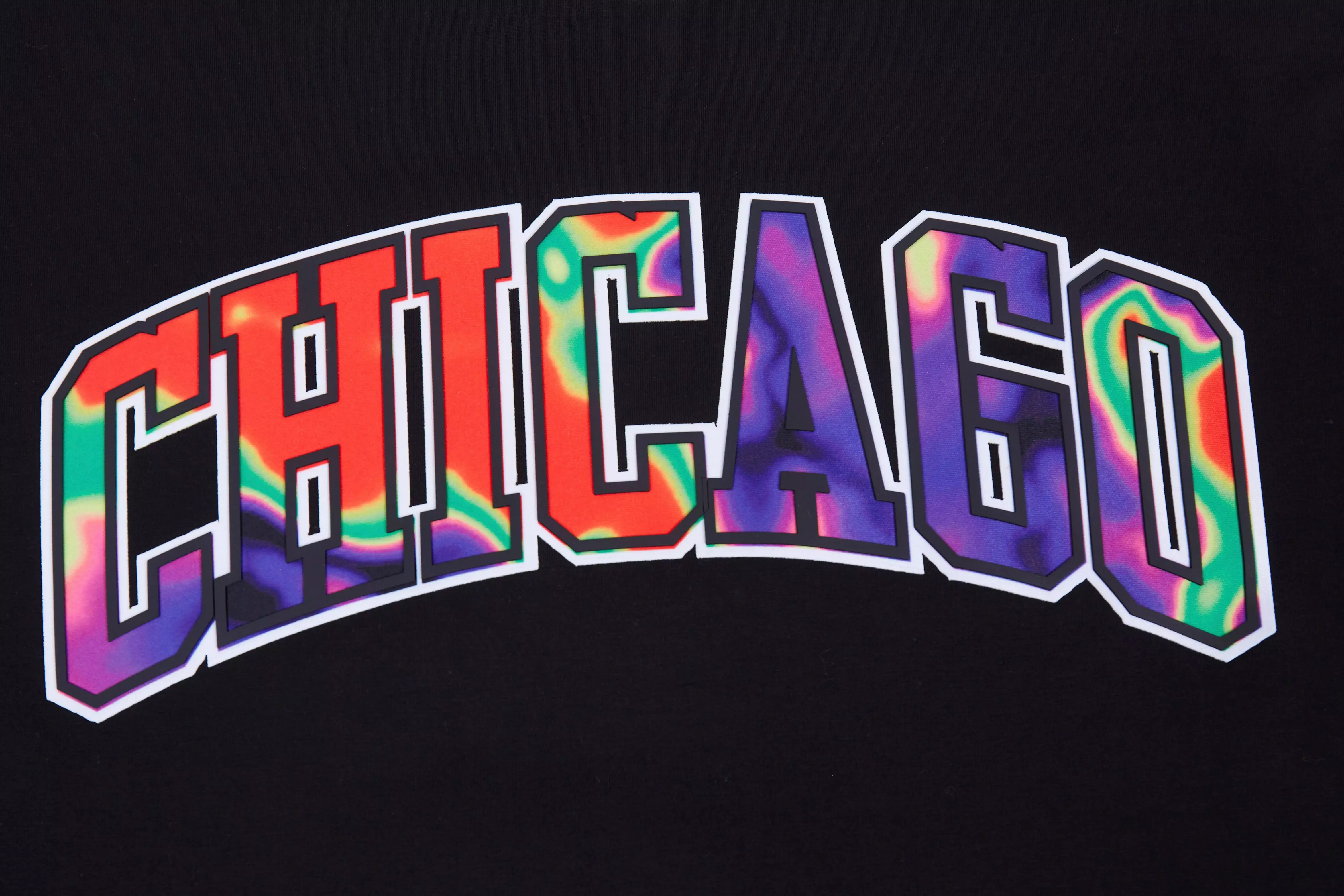 Pro Standard Men's Chicago Bulls Heat Map Top-Black - BLACK