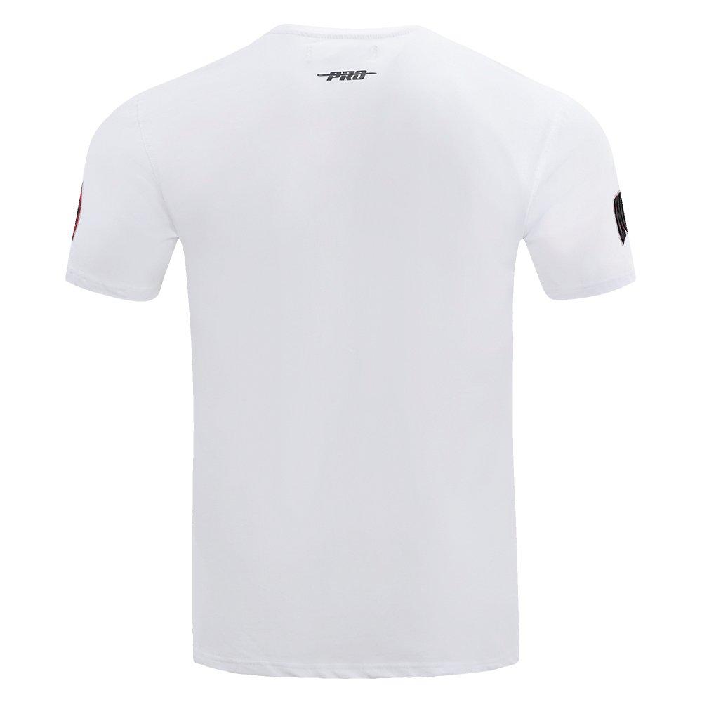 Pro Standard Men's Chicago Bulls Retro 12 Short Sleeve Tee-White - WHITE Thumbnail View 2