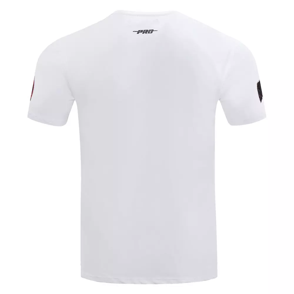 Pro Standard Men's Chicago Bulls Retro 12 Short Sleeve Tee-White - WHITE