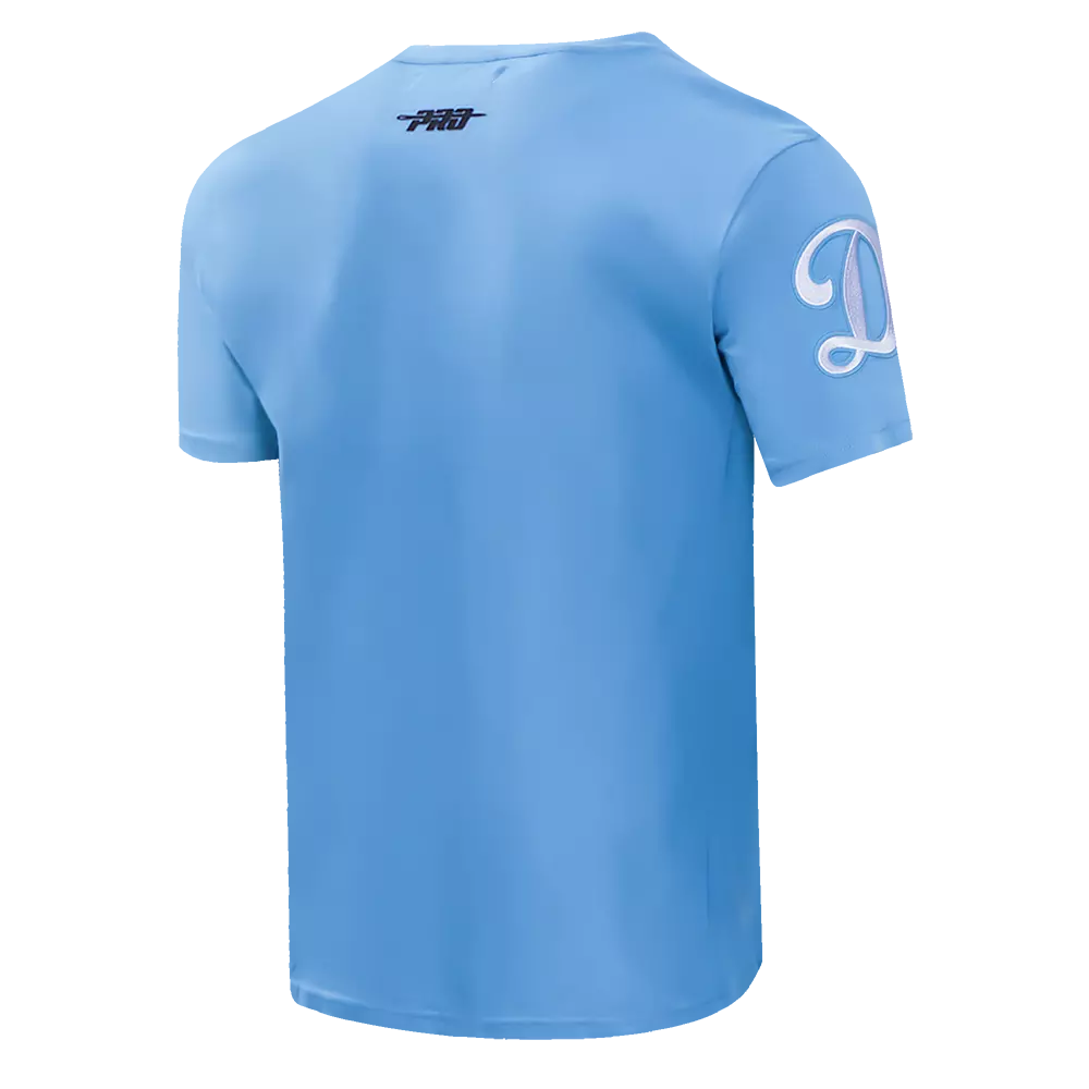 Pro Standard Men's Los Angeles Dodgers Roses Top-Carolina Blue - BLUE