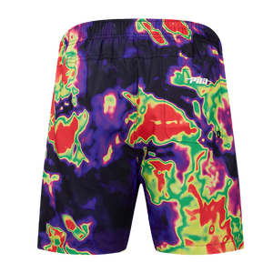 Pro Standard Men's Chicago Bulls Heat Map Shorts-Black
