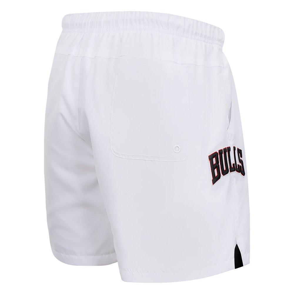 Pro Standard Men's Chicago Bulls Retro 12 Shorts-White - WHITE Thumbnail View 4