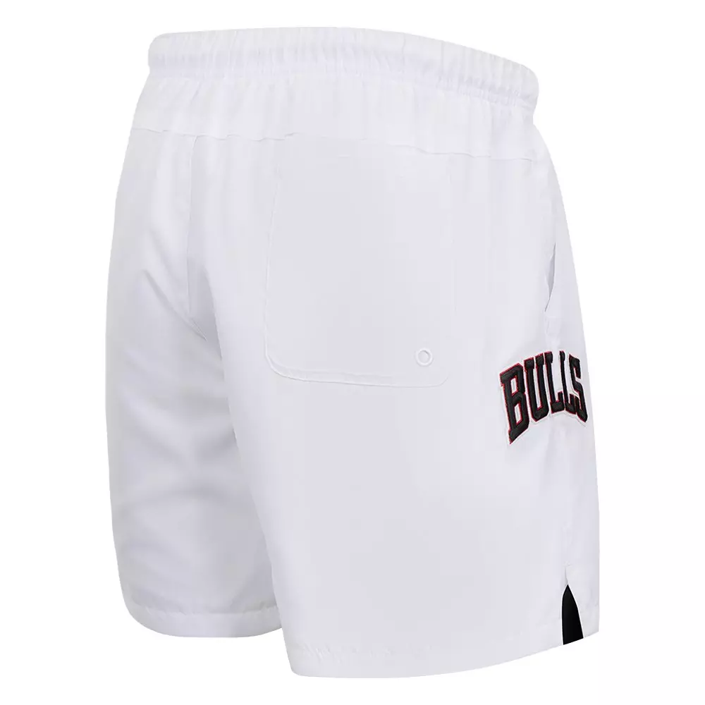 Pro Standard Men's Chicago Bulls Retro 12 Shorts-White - WHITE