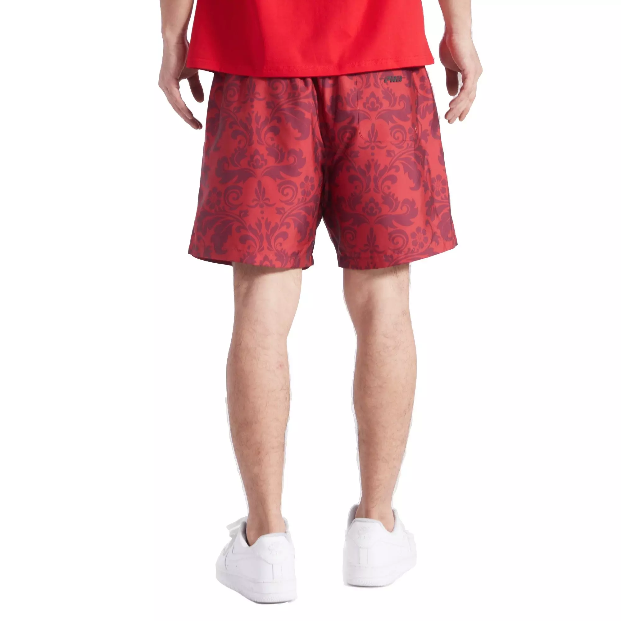 Pro Standard Men's Chicago Bulls Playing Cards Shorts-Red - RED