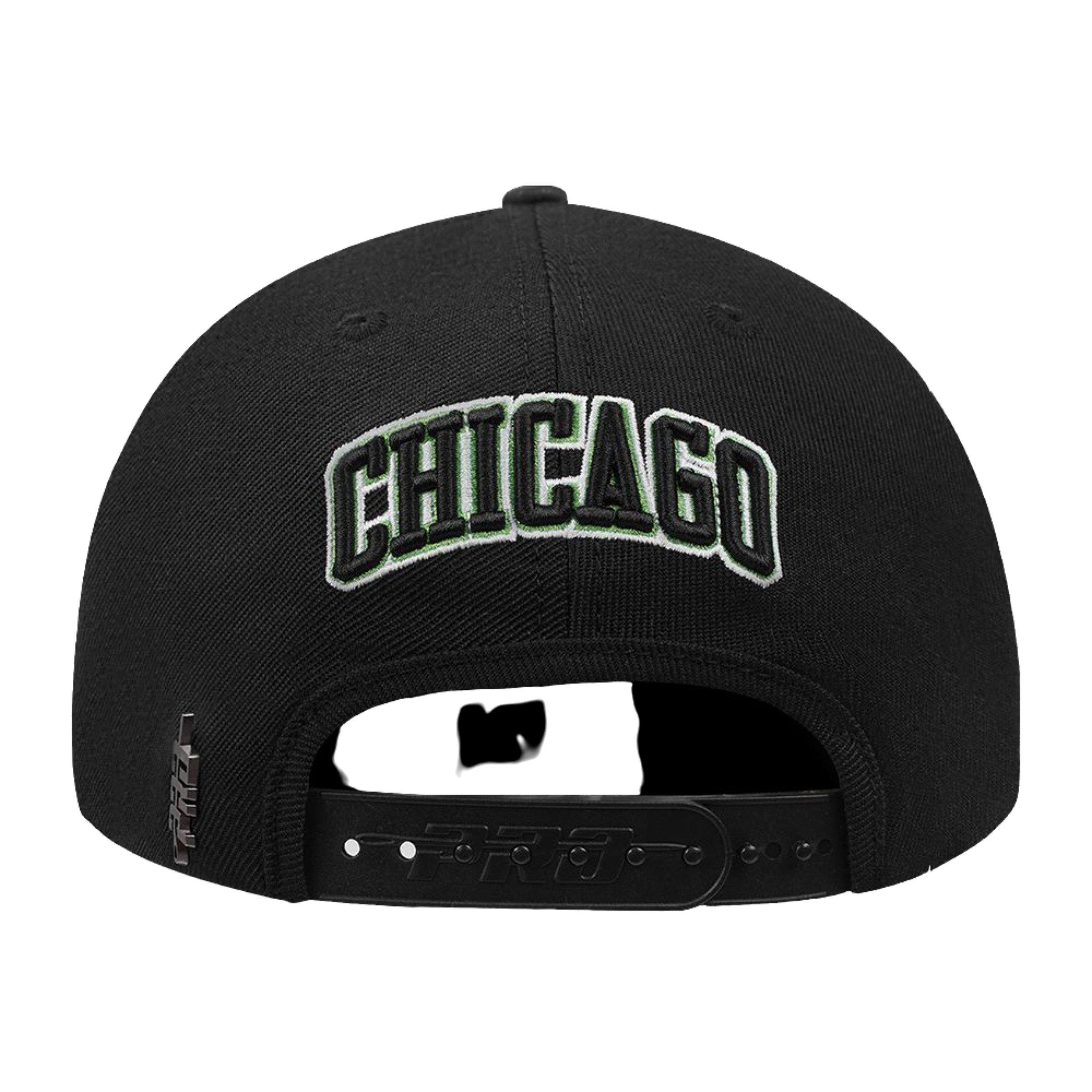 Pro Standard Chicago Bulls Heat Map Snapback-Black