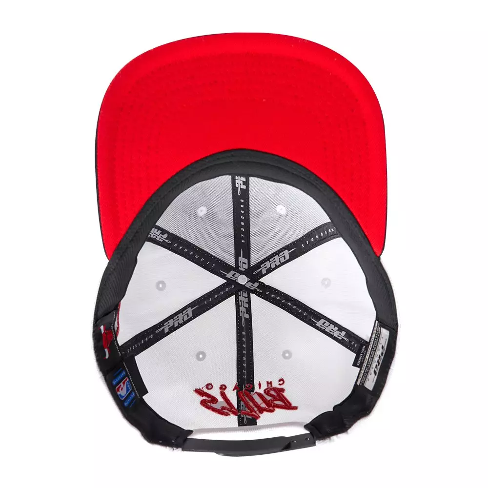 Pro Standard Chicago Bulls Retro 12 Snapback-White/Black - WHITE/BLACK
