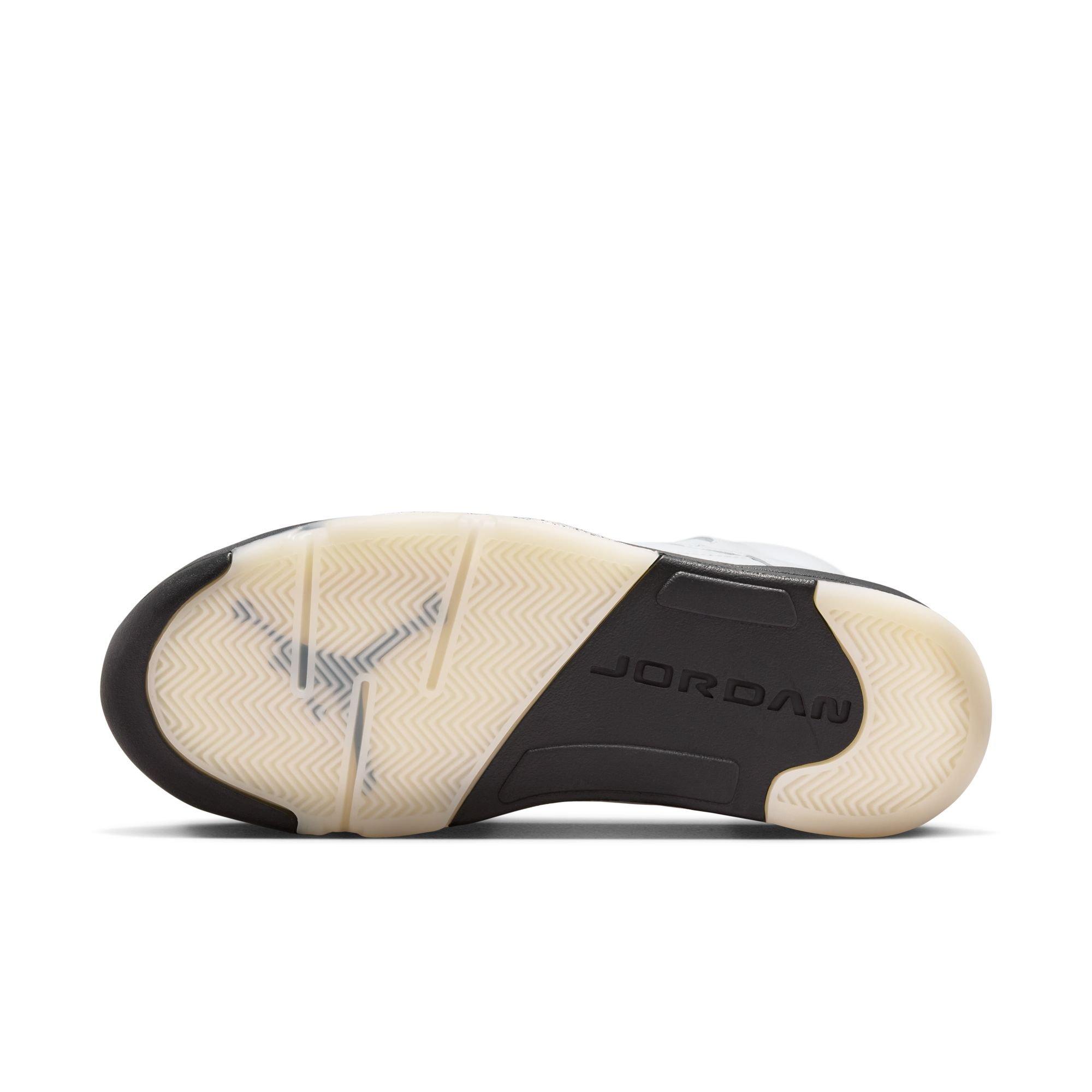 Jordan 5 Retro "White and Black" Men's Shoe - WHITE/BLACK/METALLIC SILVER Thumbnail View 13