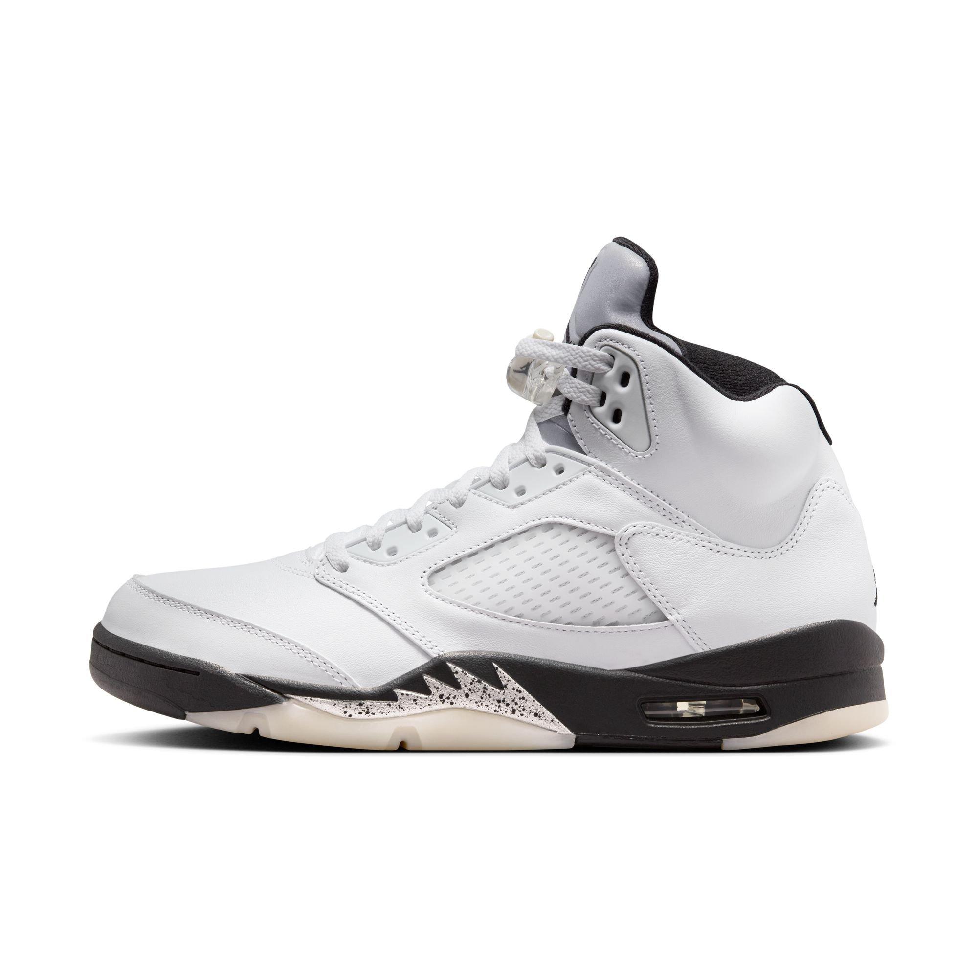 Jordan 5 Retro "White and Black" Men's Shoe