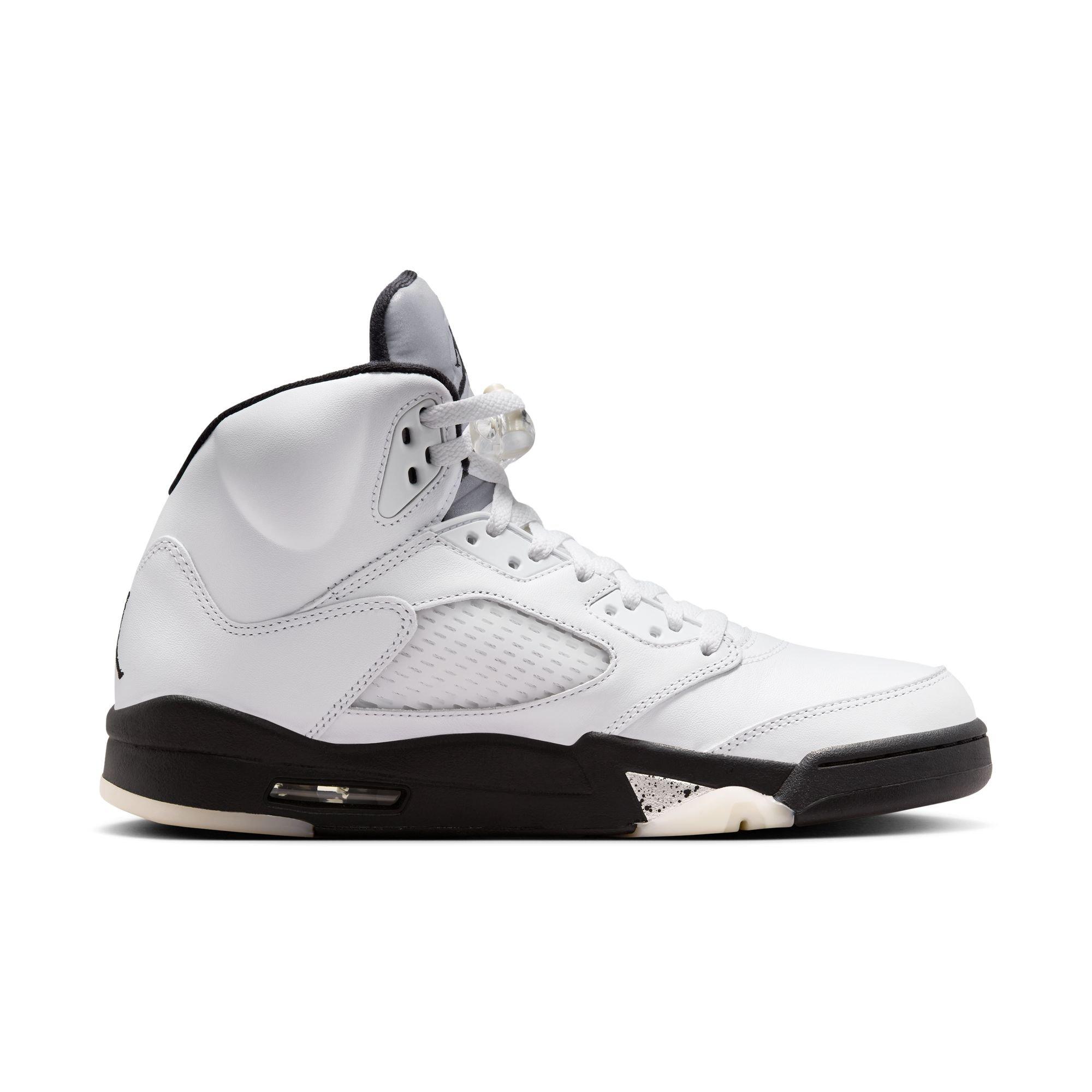 Jordan 5 Retro "White and Black" Men's Shoe