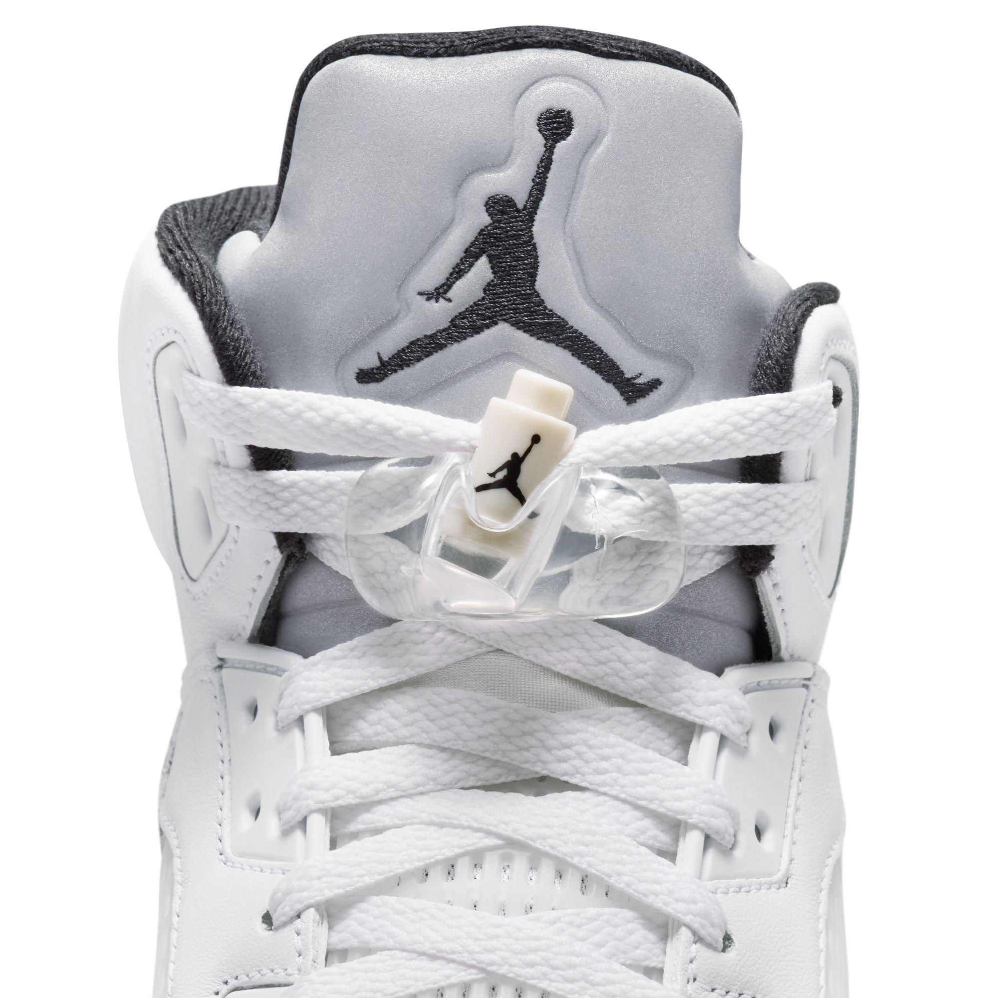 Jordan 5 Retro "White and Black" Men's Shoe