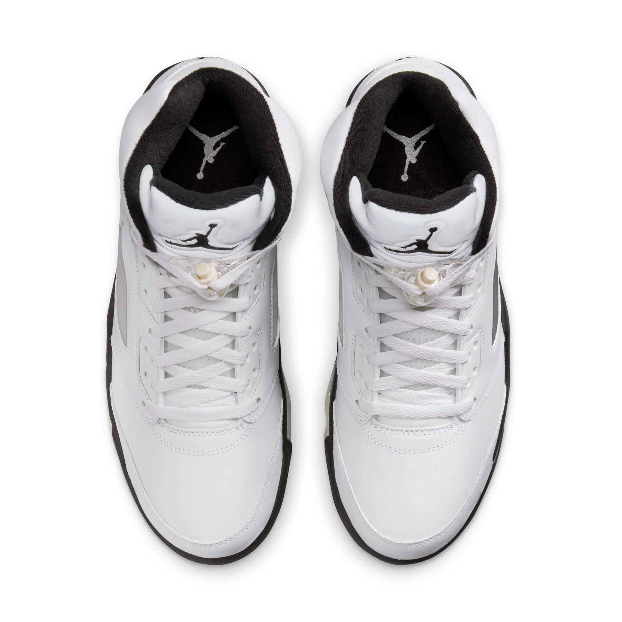 Jordan 5 Retro "White and Black" Men's Shoe